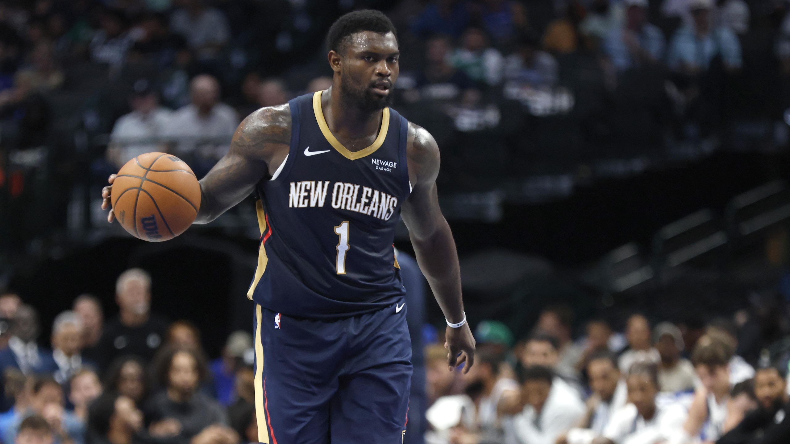 New Orleans Pelicans v Dallas Mavericks New Orleans Pelicans v Dallas Mavericks