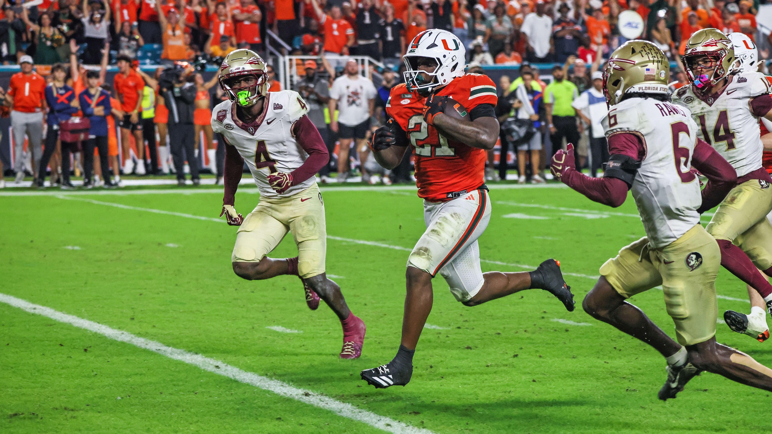 COLLEGE FOOTBALL: OCT 17 Florida State at Miami