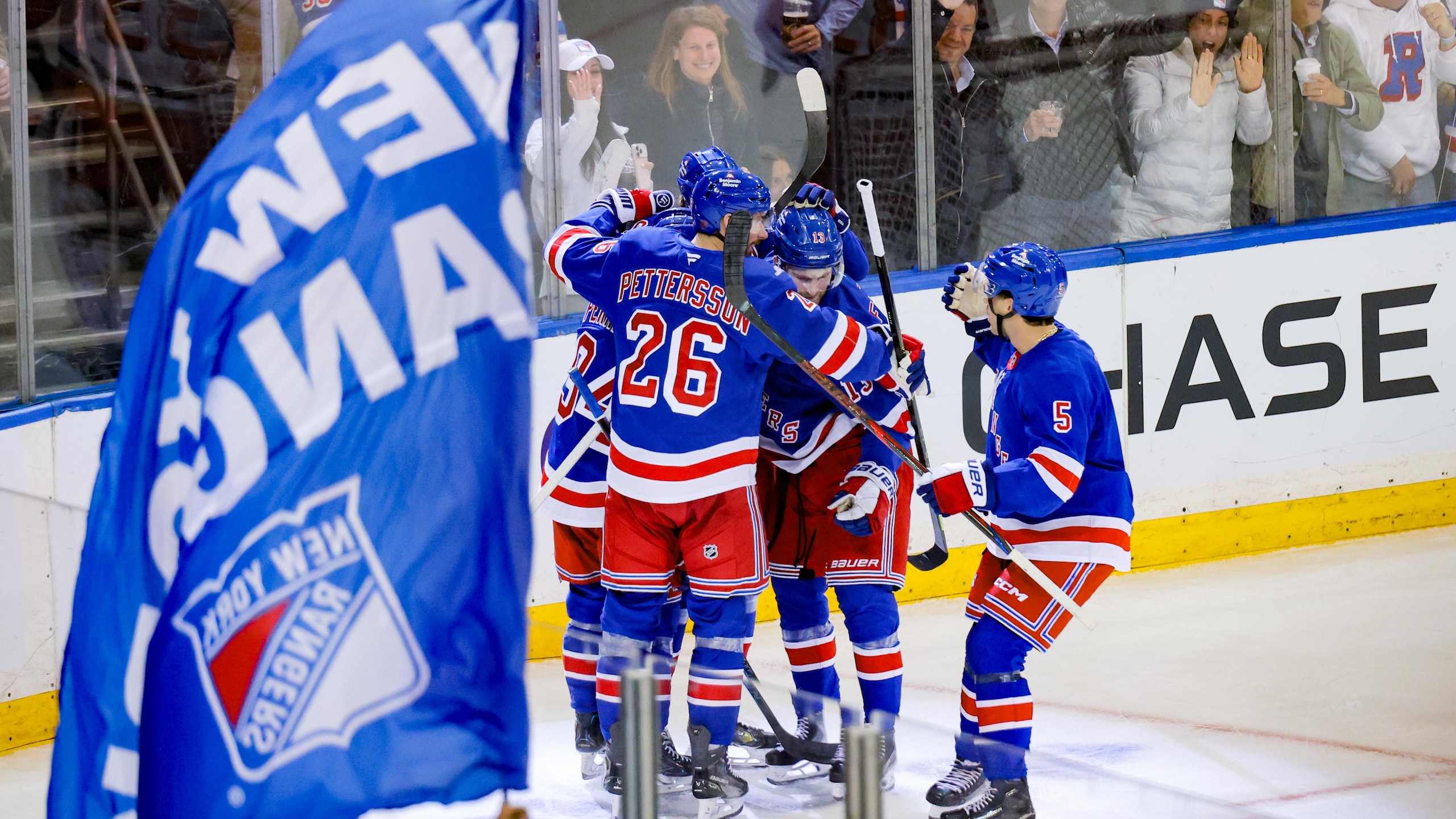 NHL: OCT 19 Ducks at Rangers