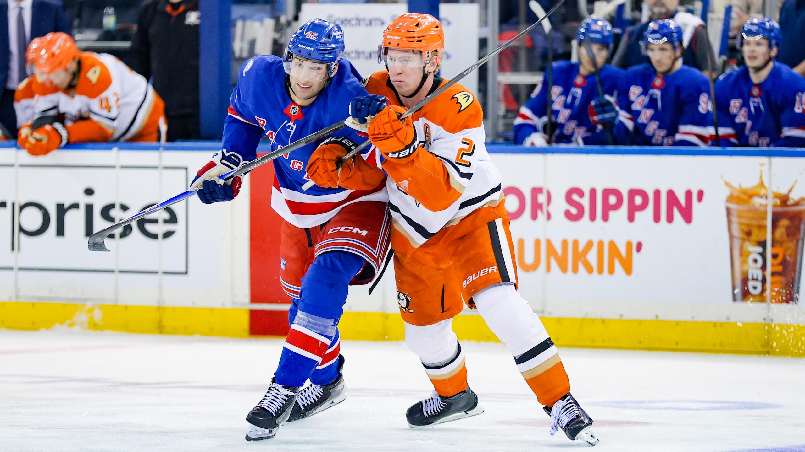 NHL: OCT 19 Ducks at Rangers