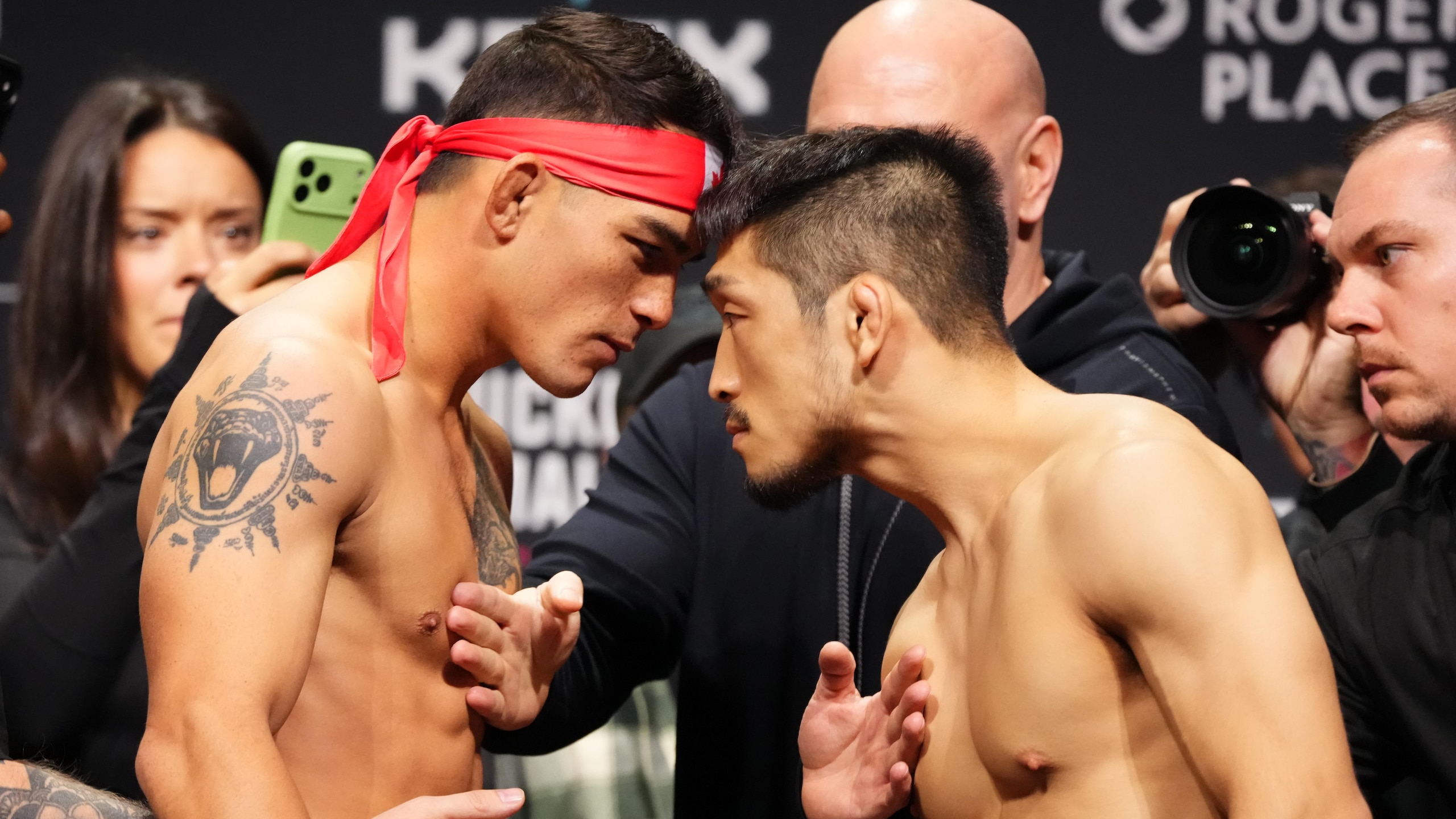 UFC Fight Night: Buckley v Malott Ceremonial Weigh-in