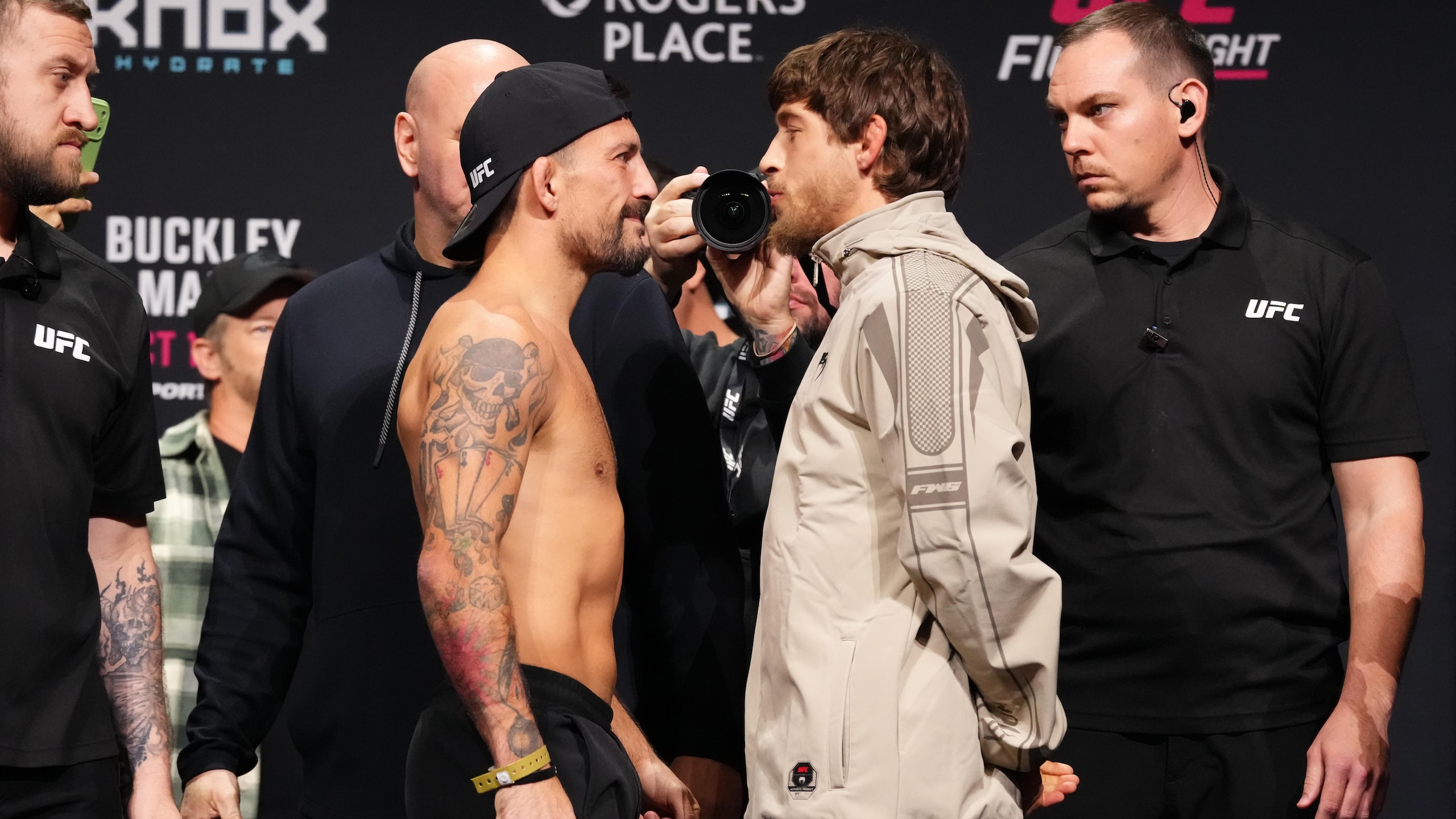 UFC Fight Night: Buckley v Malott Ceremonial Weigh-in