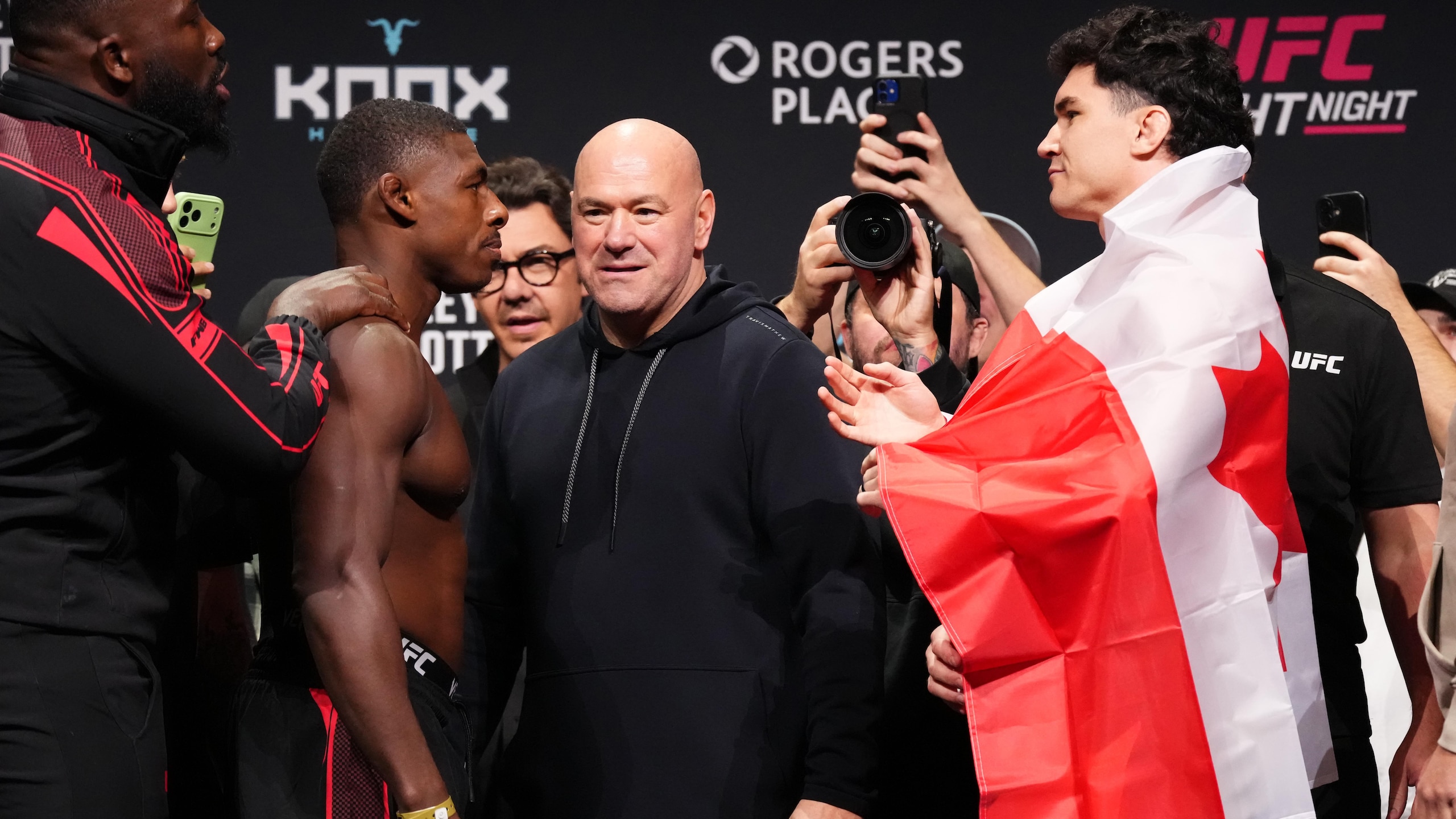 UFC Fight Night: Buckley v Malott Ceremonial Weigh-in