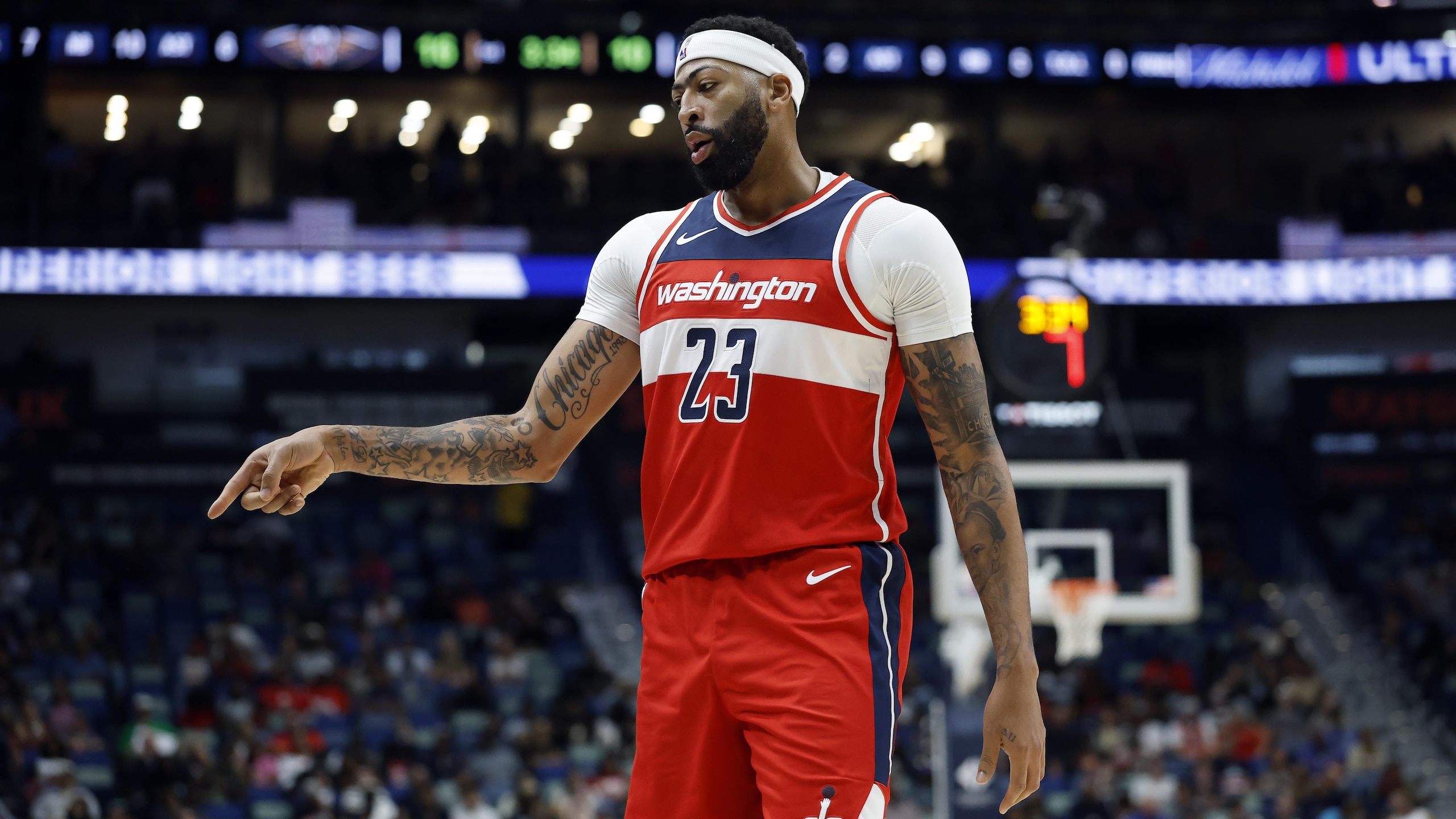 Washington Wizards v New Orleans Pelicans