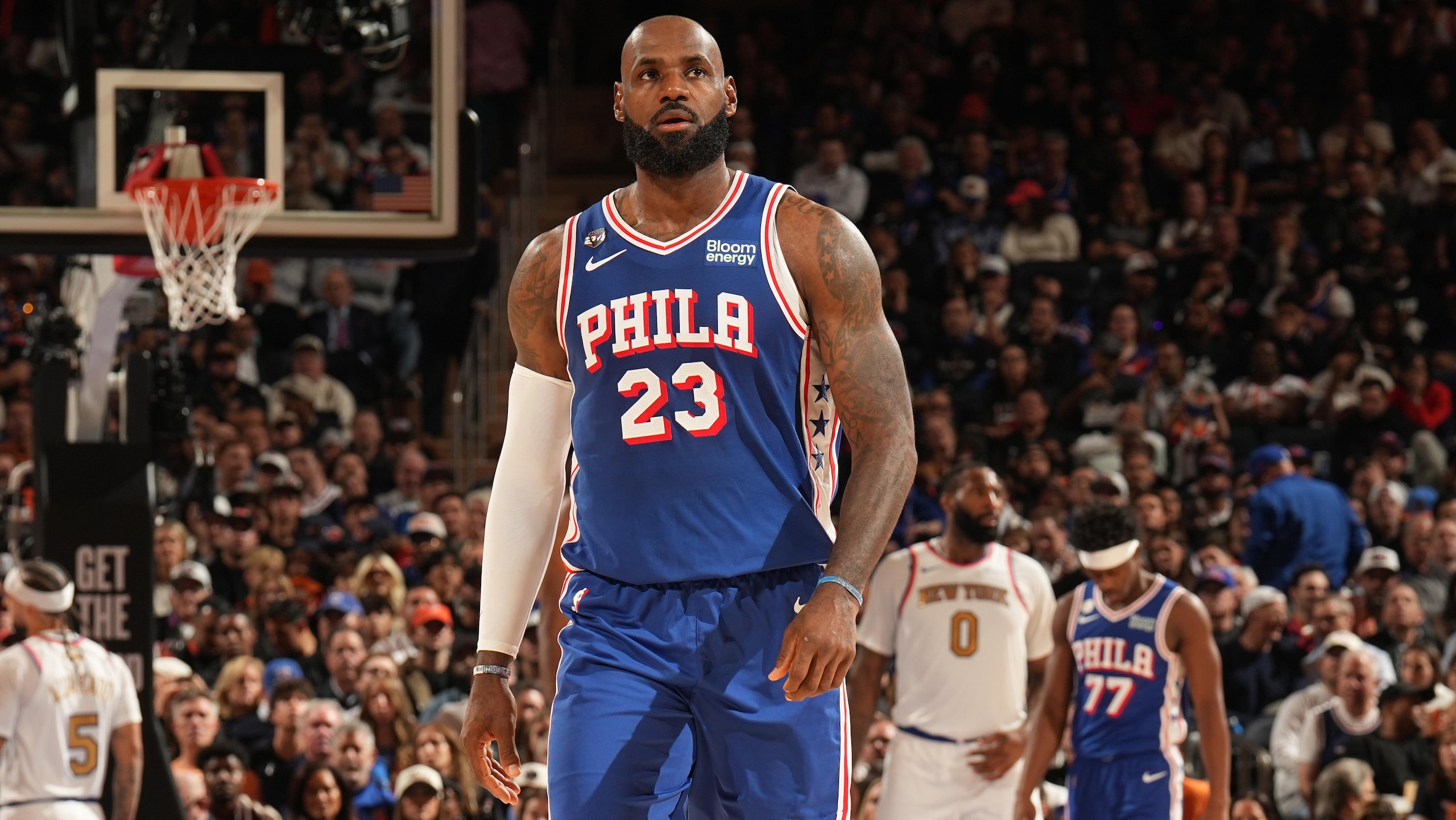 Philadelphia 76ers v New York Knicks