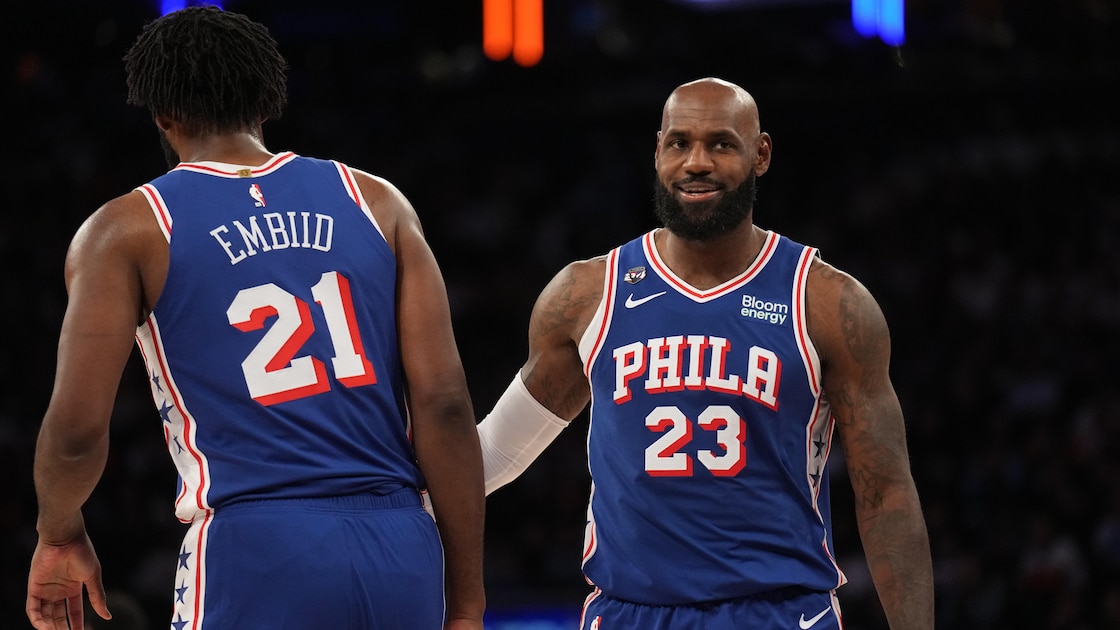 76ers beat Knicks 106-100 in season‑opening showdown