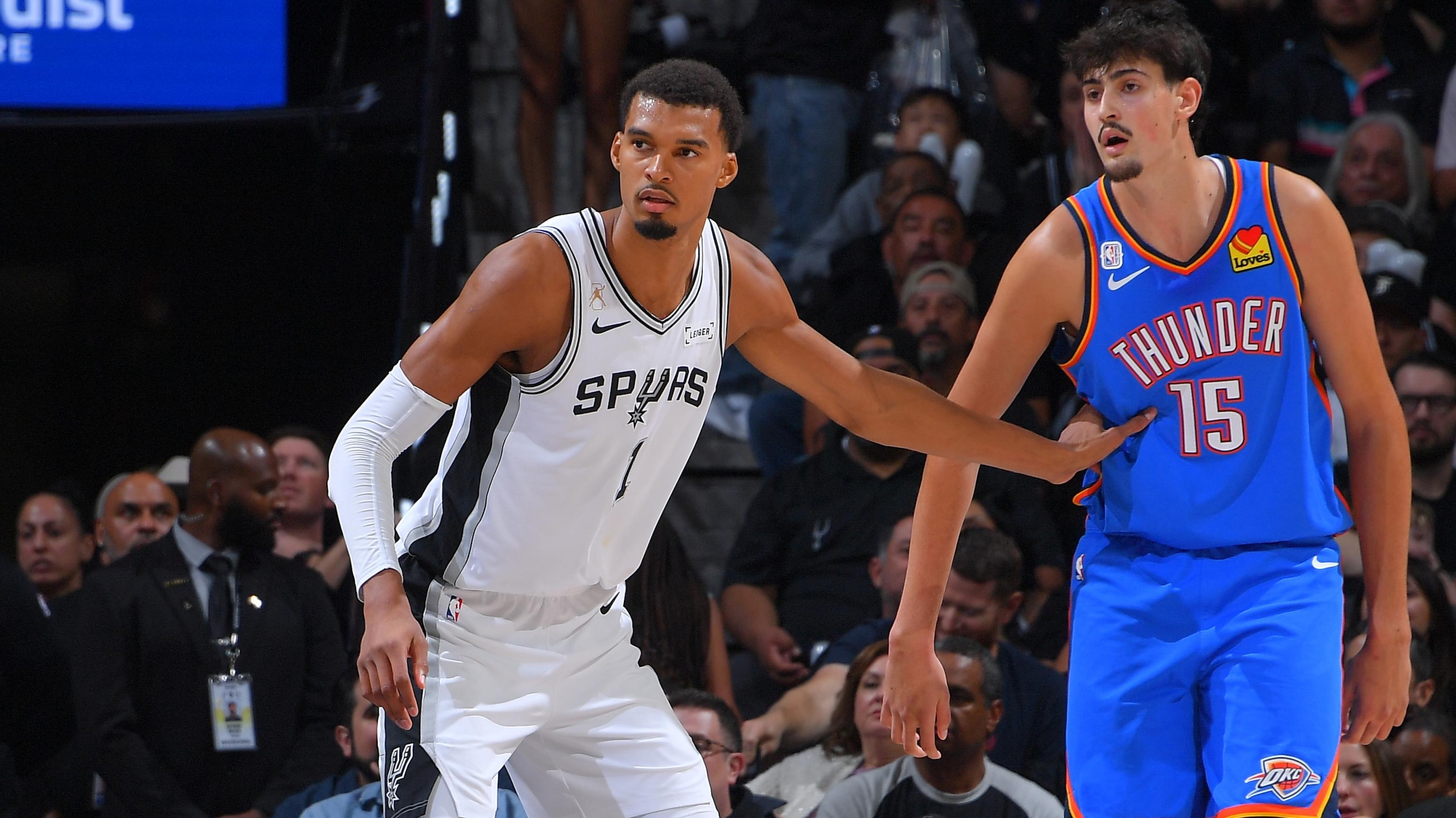 Oklahoma City Thunder v San Antonio Spurs Oklahoma City Thunder v San Antonio Spurs