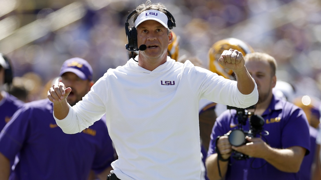 Lane Kiffin, LSU vs. Auburn Final Box Score, Top Player Stats and Highlights