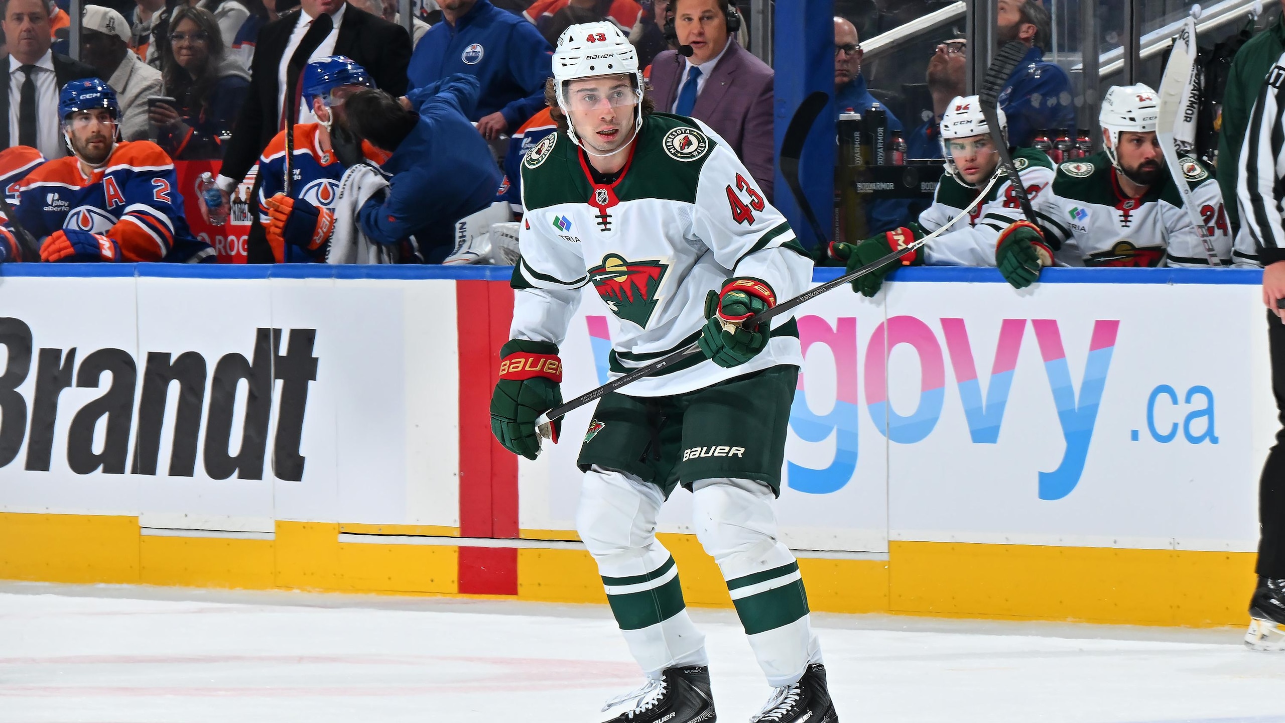 Minnesota Wild v Edmonton Oilers Minnesota Wild v Edmonton Oilers
