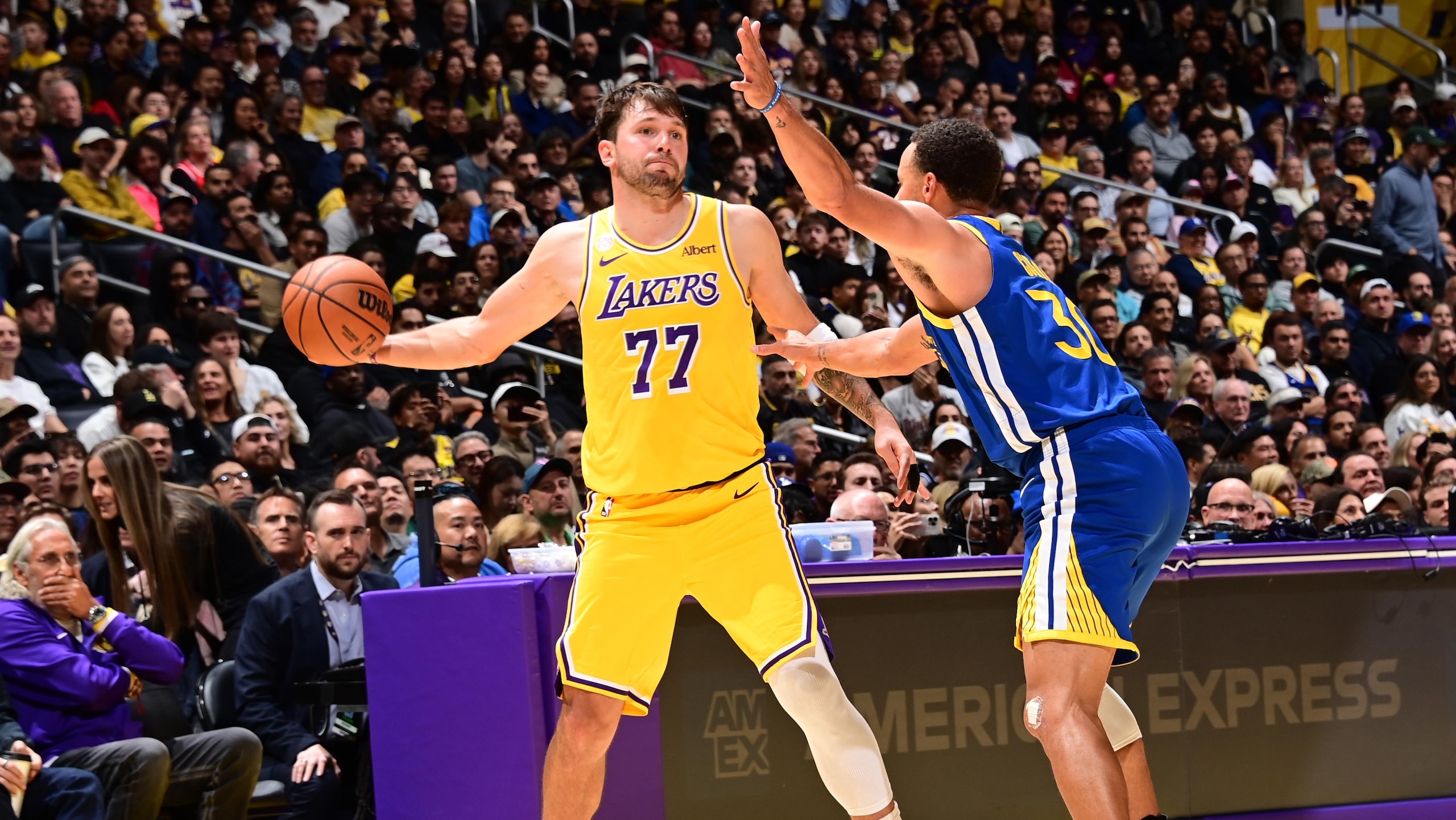 Golden State Warriors v Los Angeles Lakers Golden State Warriors v Los Angeles Lakers