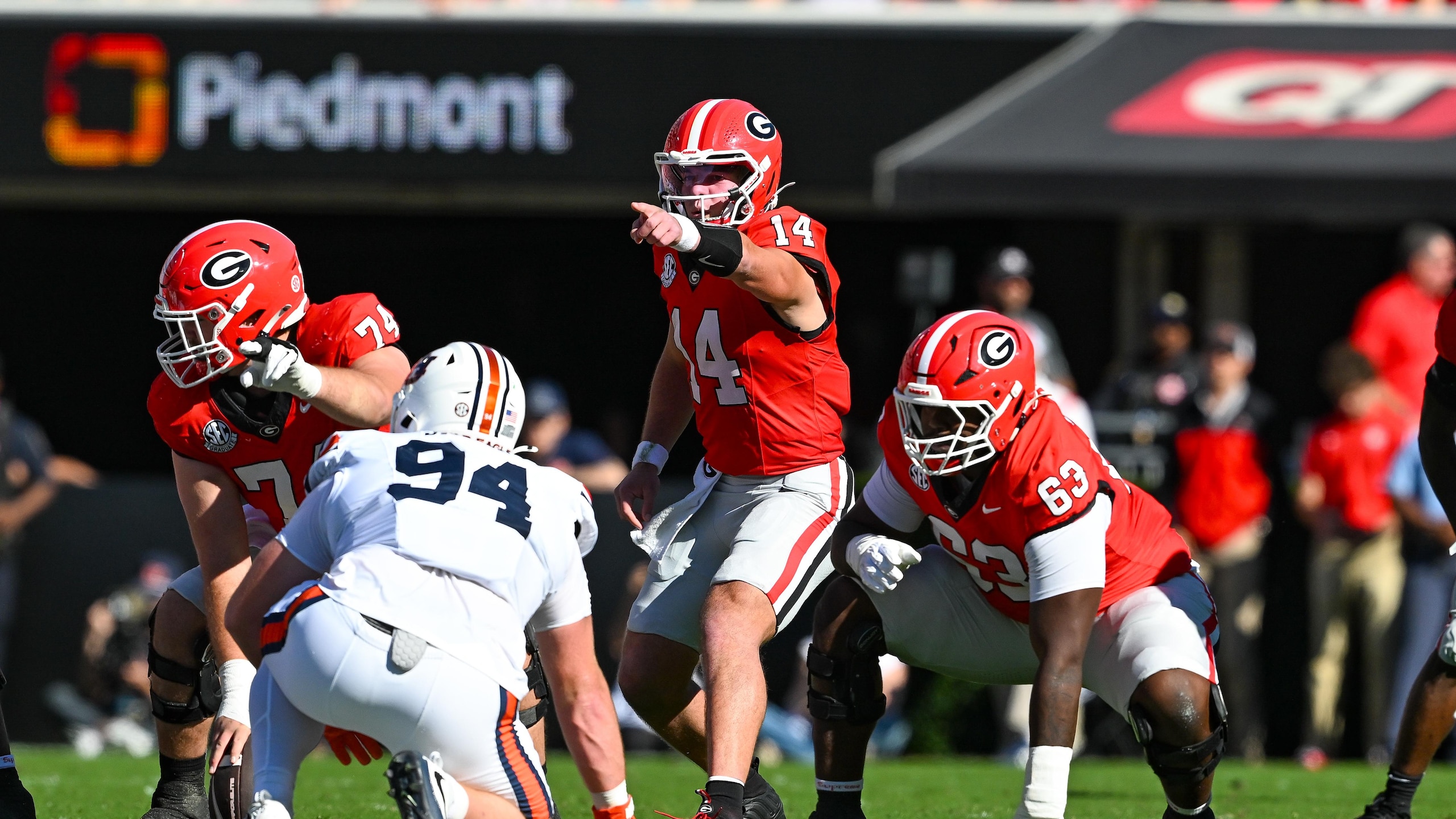 COLLEGE FOOTBALL: OCT 17 Auburn at Georgia