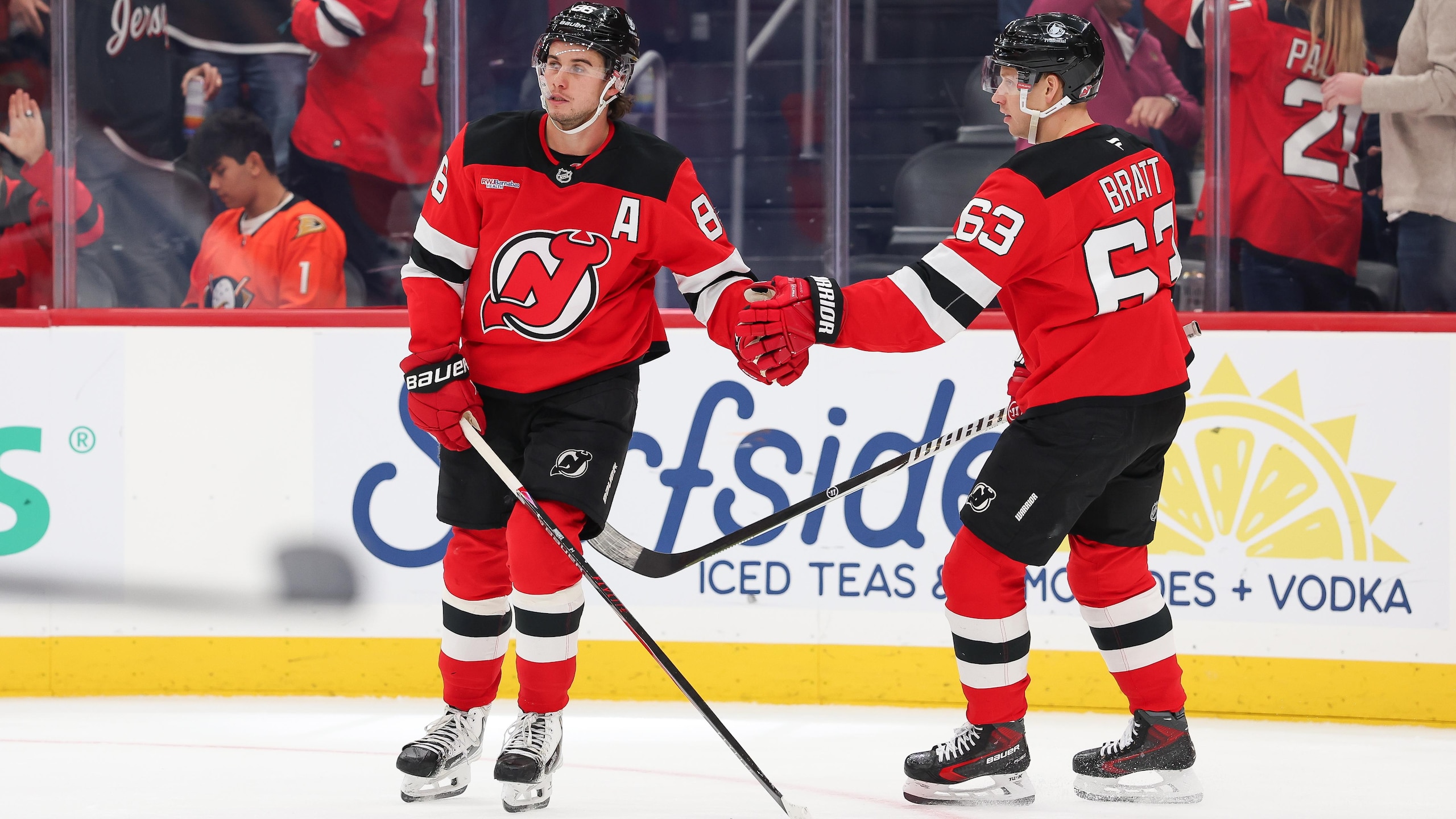 NHL: OCT 22 Ducks at Devils NHL: OCT 22 Ducks at Devils