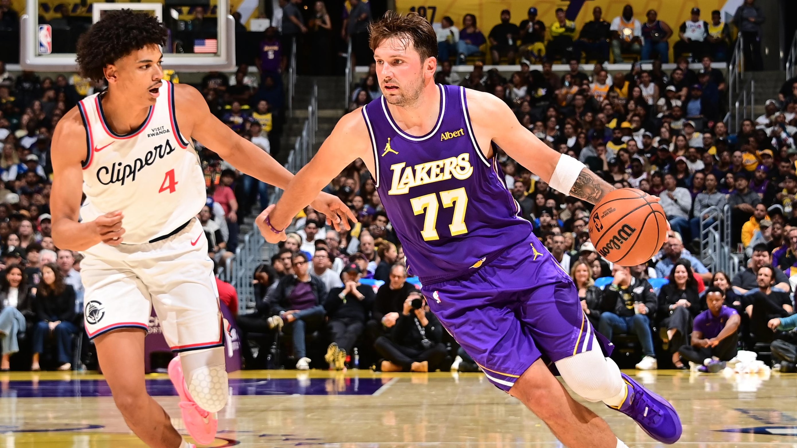 Los Angeles Clippers v Los Angeles Lakers Los Angeles Clippers v Los Angeles Lakers