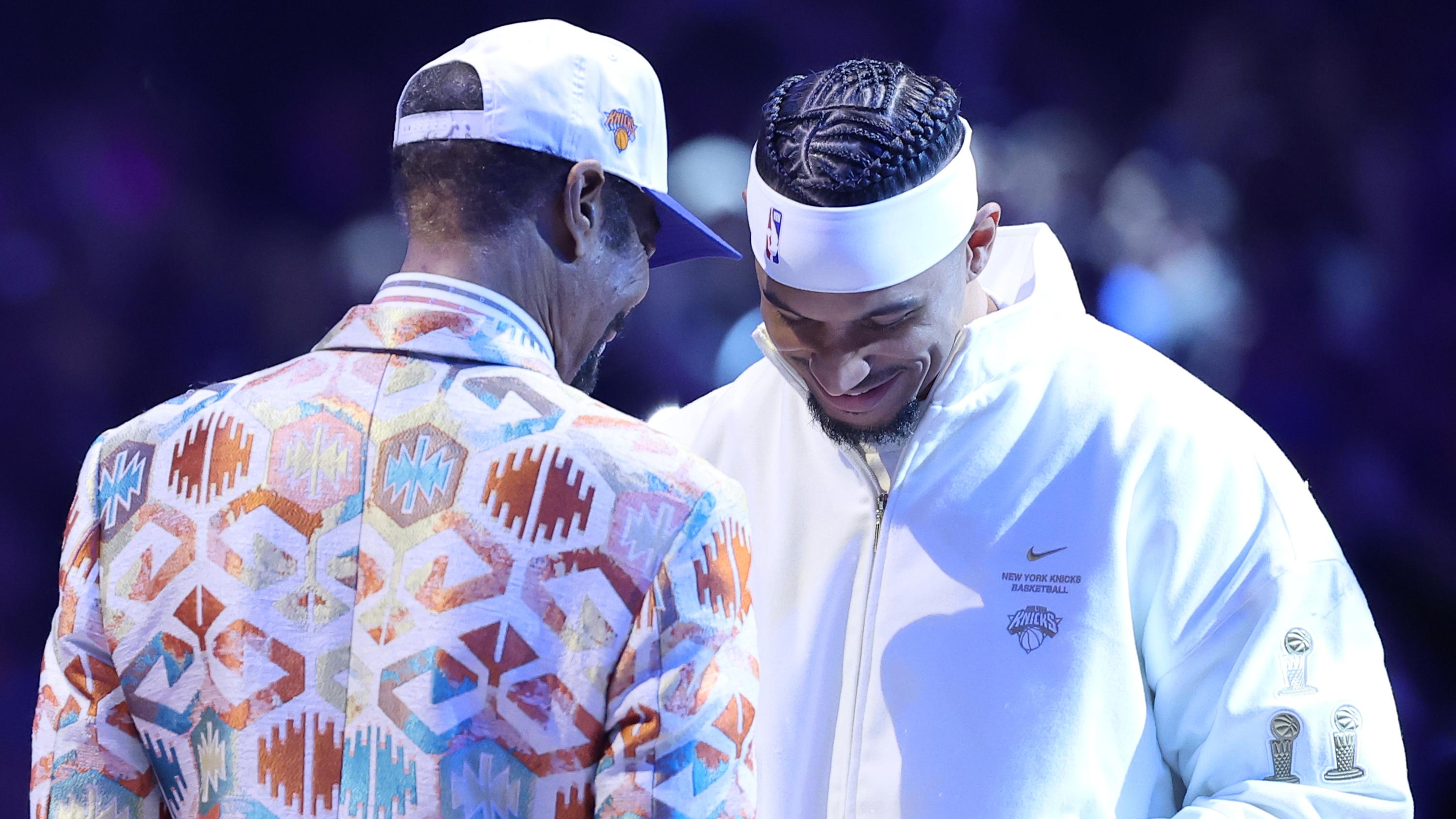 Josh Hart Gets NBA Championship Trophy Braided Into Hair for Knicks' Season Opener in Viral Video