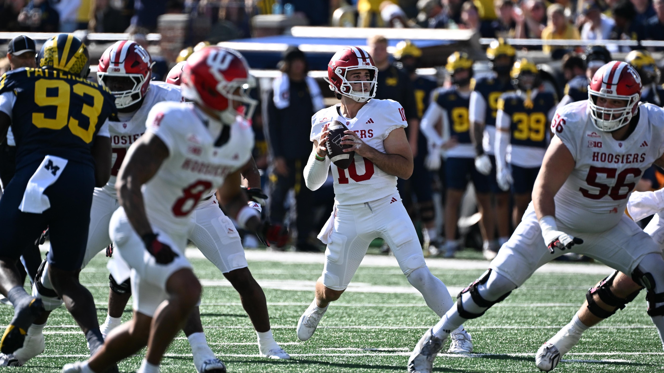 COLLEGE FOOTBALL: OCT 24 Indiana at Michigan COLLEGE FOOTBALL: OCT 24 Indiana at Michigan