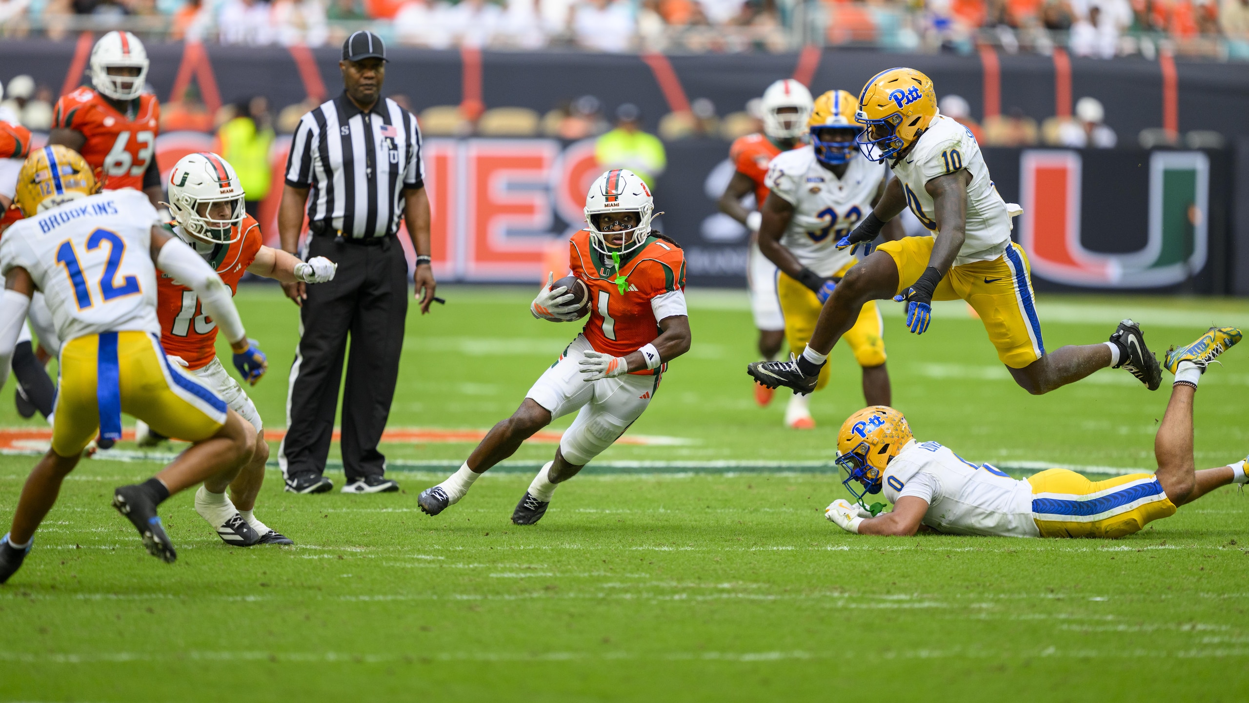 COLLEGE FOOTBALL: OCT 24 Pitt at Miami