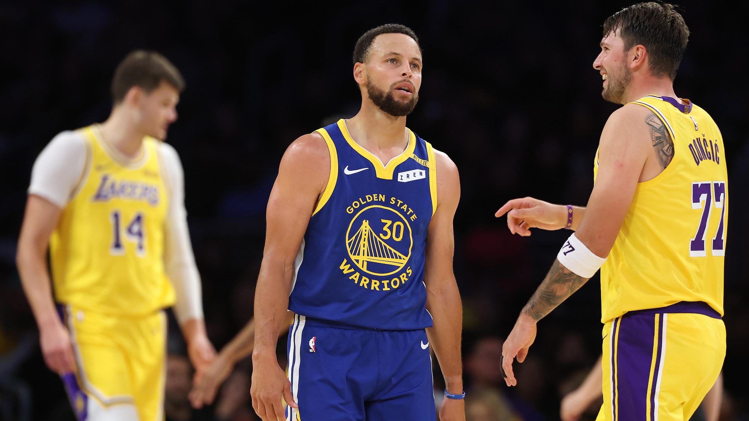Golden State Warriors v Los Angeles Lakers Golden State Warriors v Los Angeles Lakers
