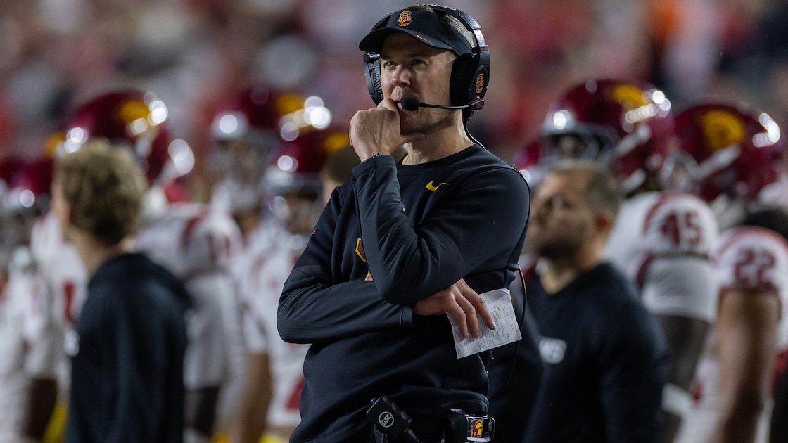 Lincoln Riley Addresses USC Hot Seat Rumors, Calls Himself 'Right Person' for Job Before OSU Game