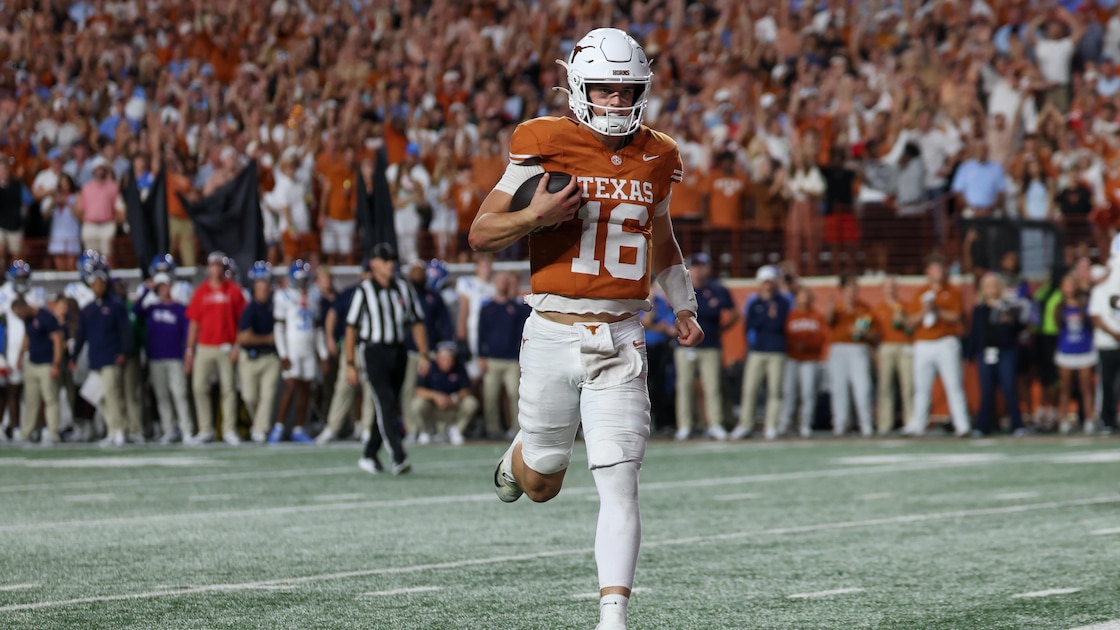 Arch Manning Reacts to Steve Sarkisian's Edgy Quote After Texas Win