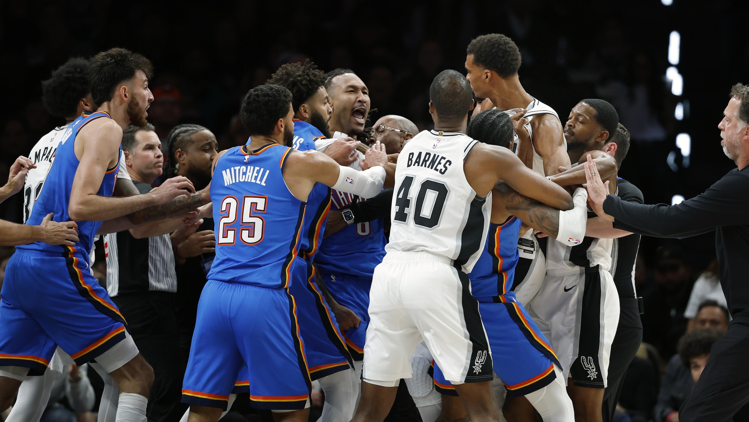 Oklahoma City Thunder  v San Antonio Spurs