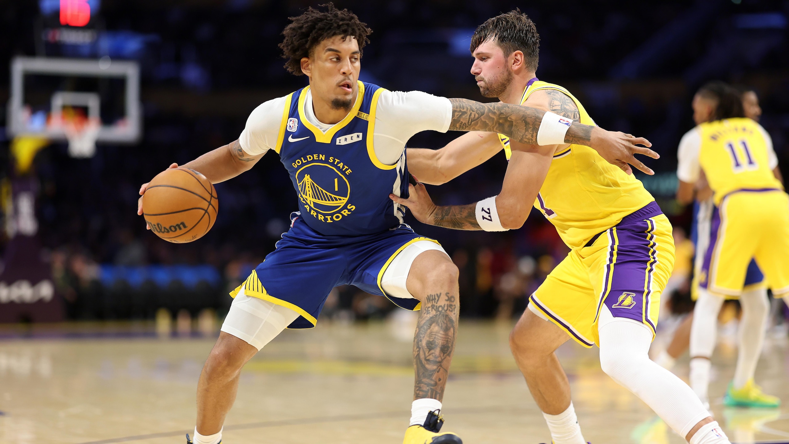 Golden State Warriors v Los Angeles Lakers