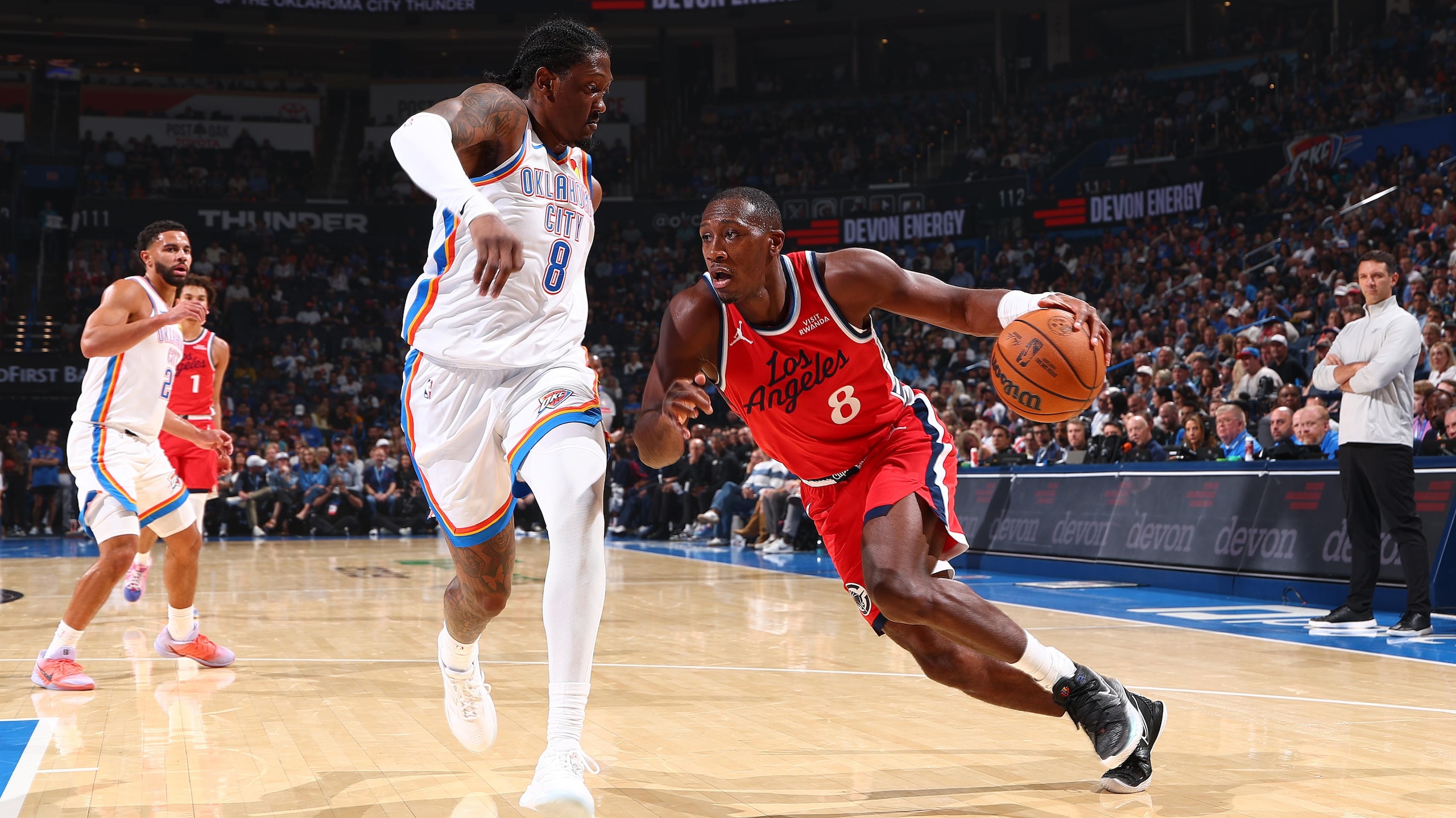 Los Angeles Clippers v Oklahoma City Thunder
