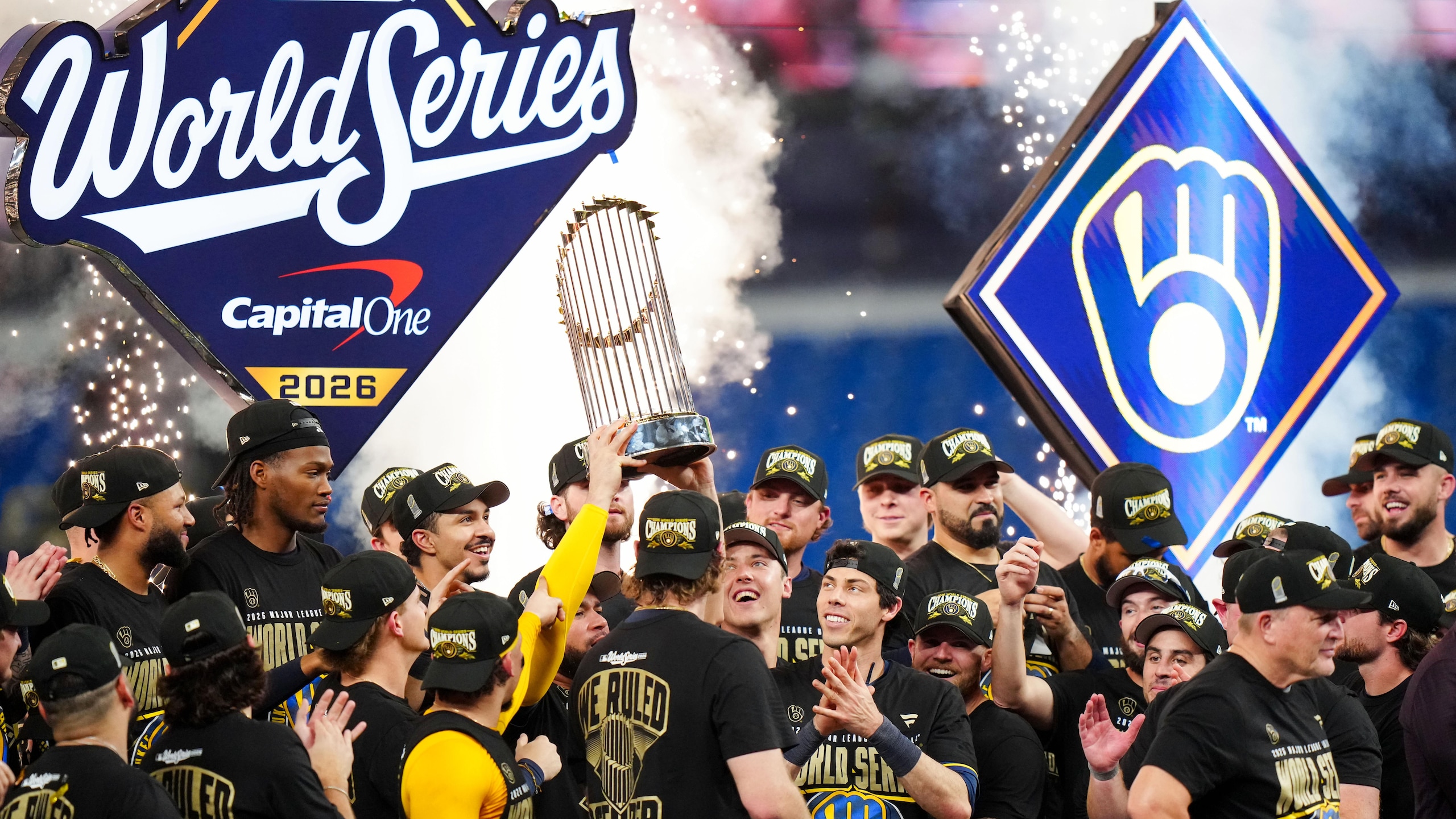 World Series - Milwaukee Brewers v Tampa Bay Rays - Game 5