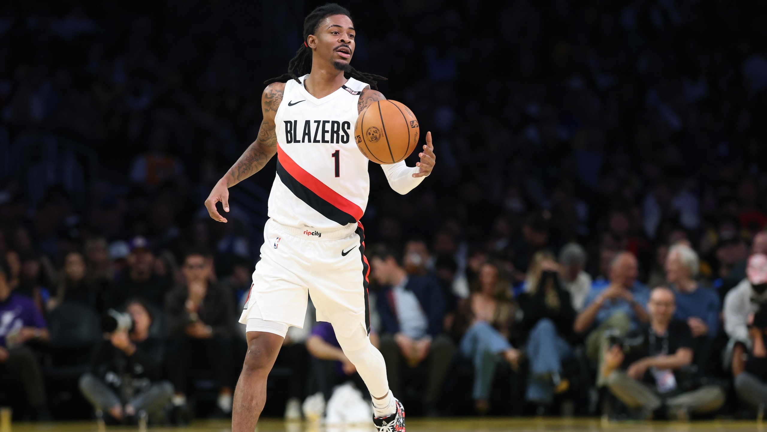 Portland Trail Blazers v Los Angeles Lakers