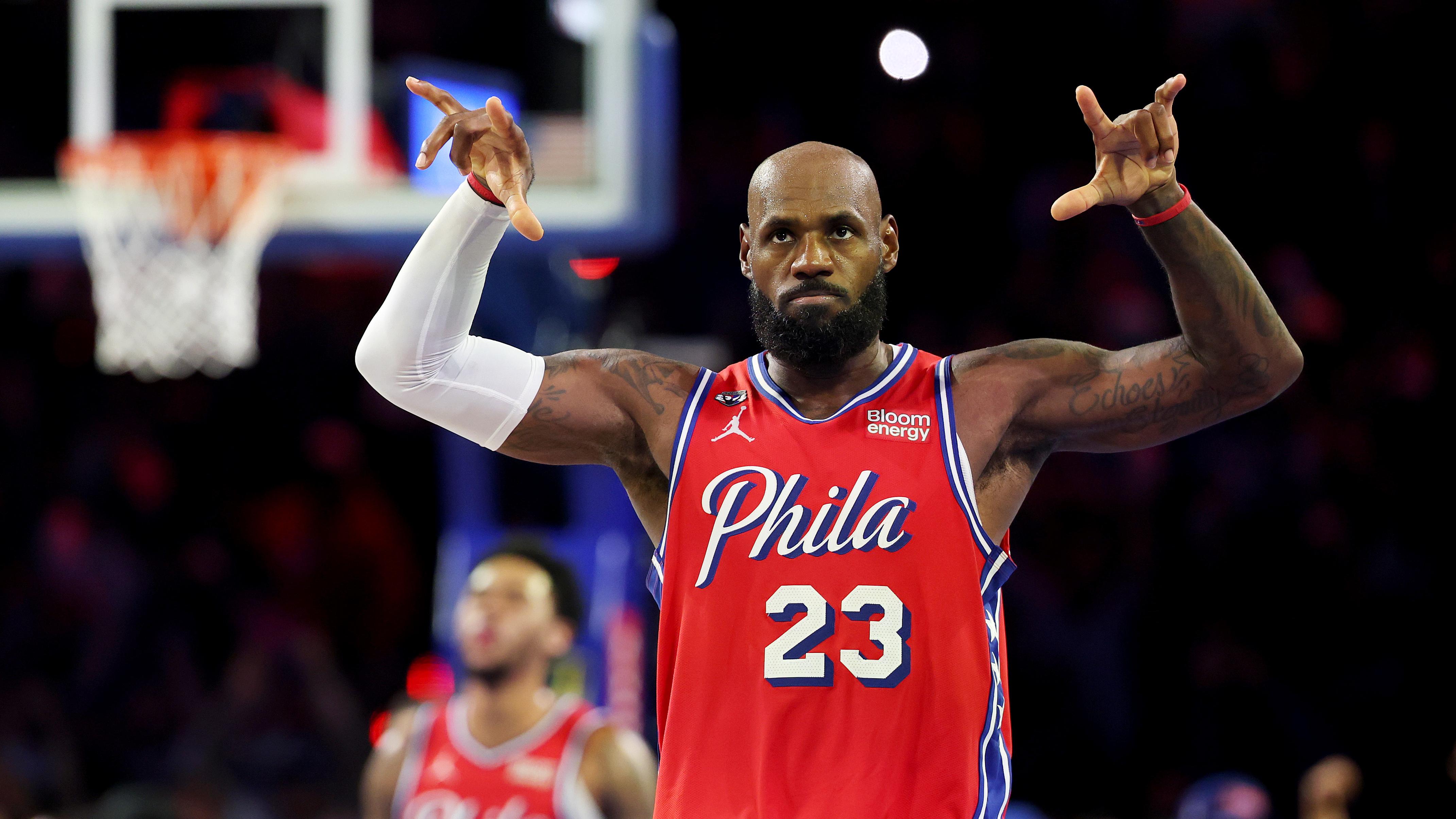 LeBron James Credits Experience for Clutch Role in 76ers' 5-1 Start