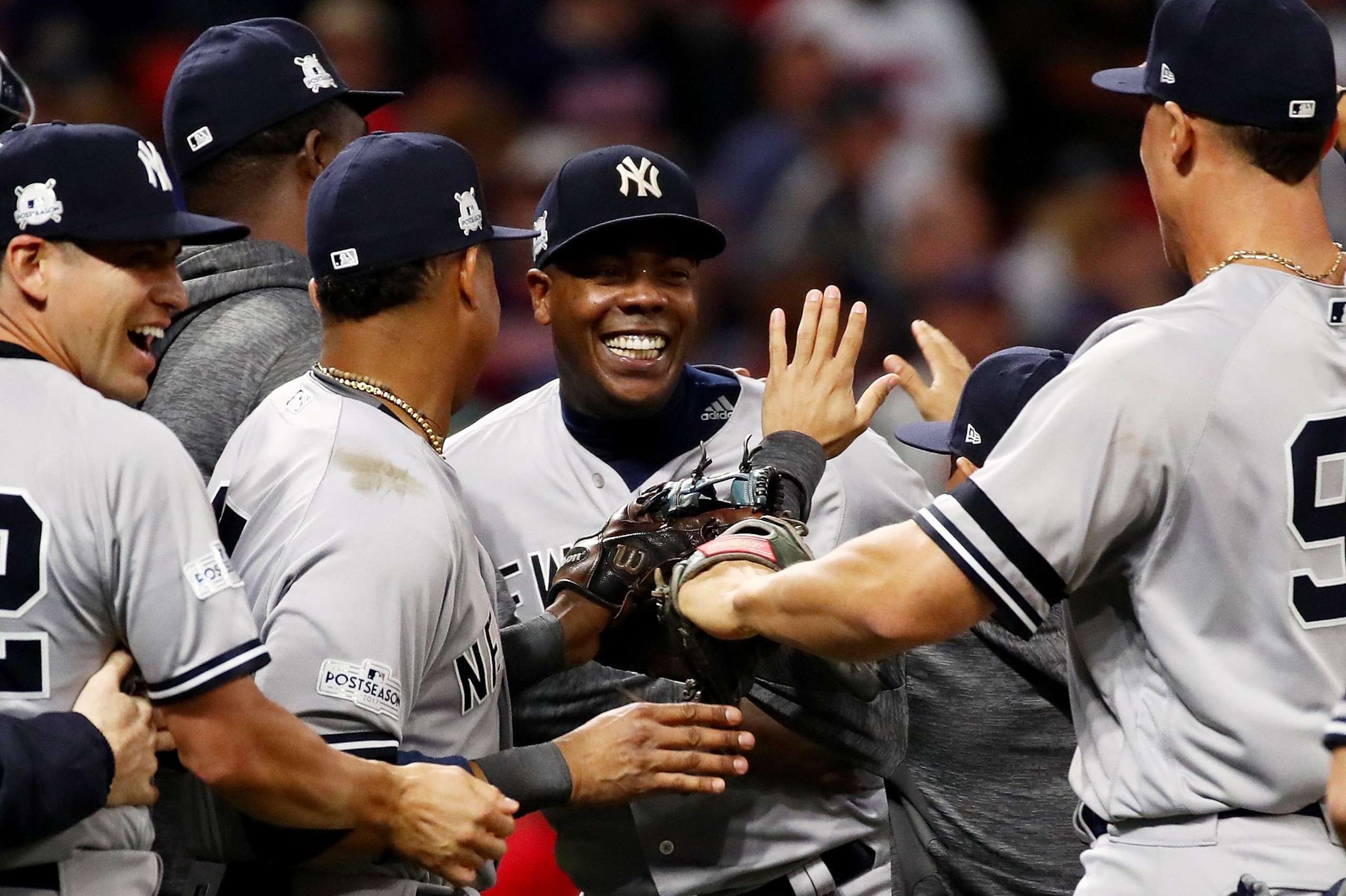 Divisional Round - New York Yankees v Cleveland Indians - Game Five