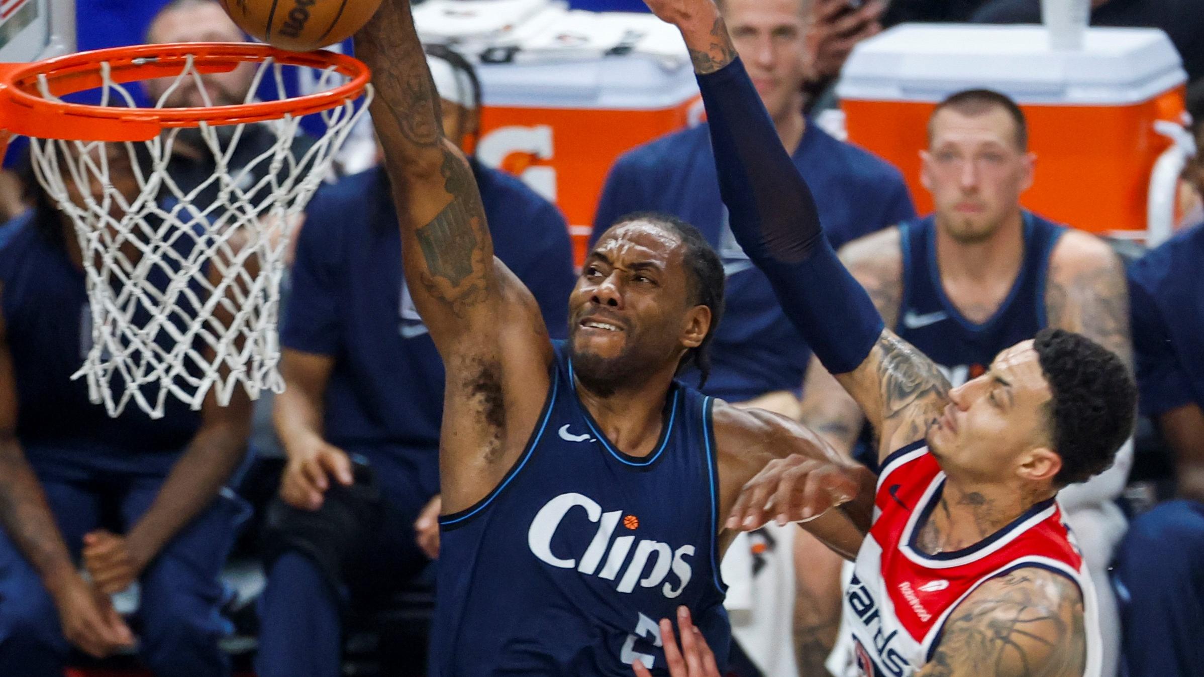 U.S.-LOS ANGELES-NBA-CLIPPERS VS WIZARDS