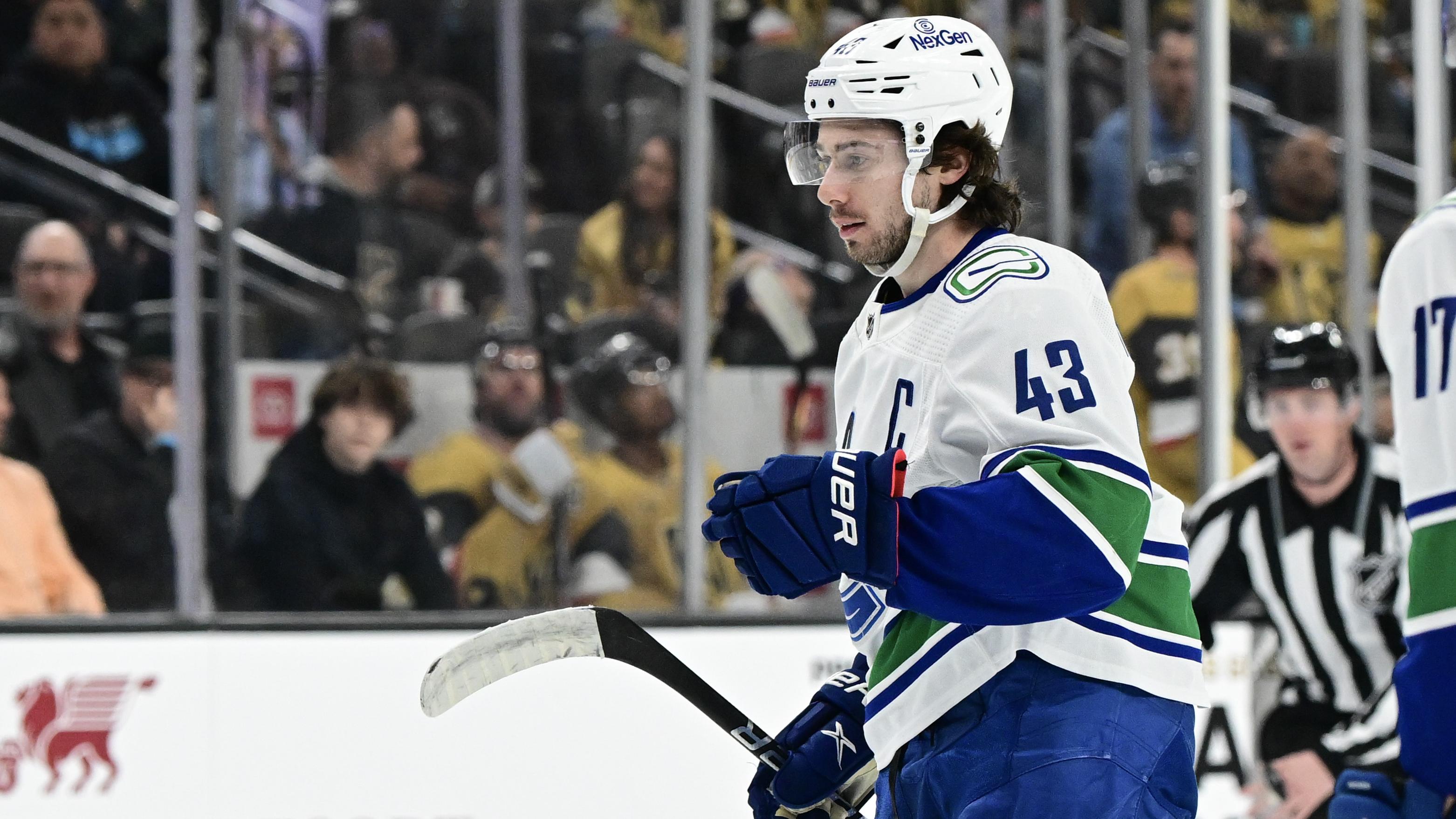 Vancouver Canucks v Vegas Golden Knights