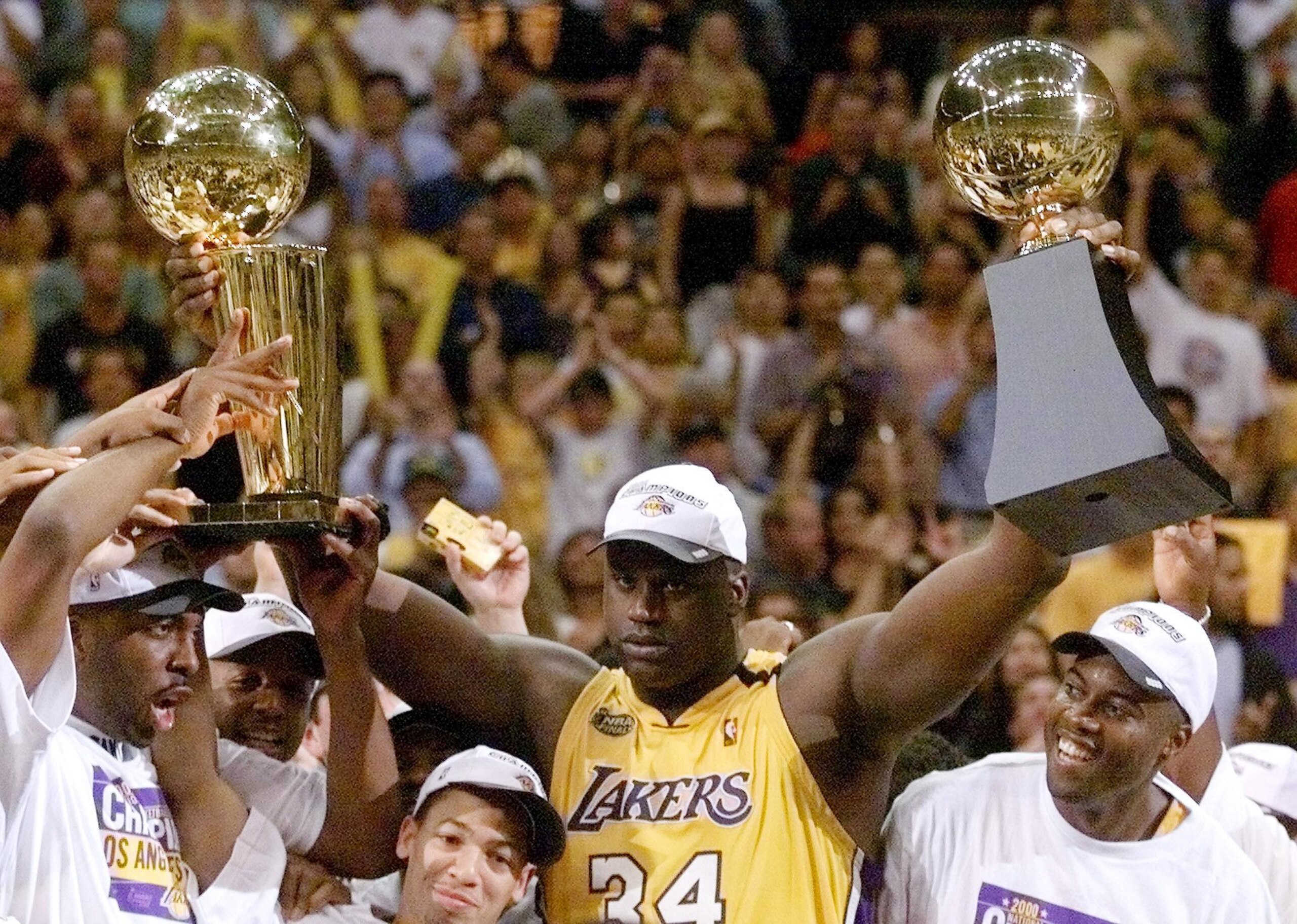 BKN-PACERS-LAKERS-O'NEAL TROPHY