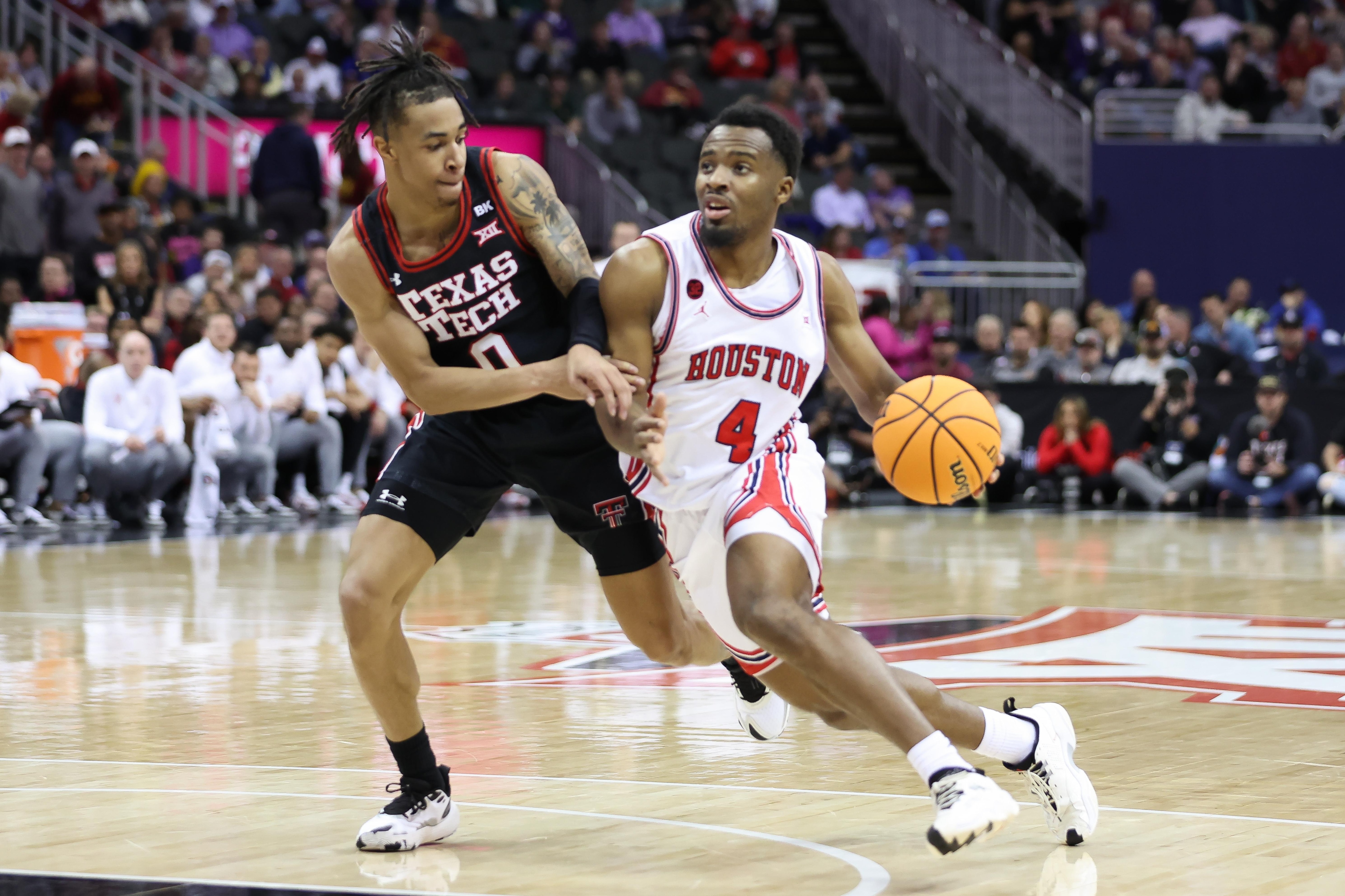 COLLEGE BASKETBALL: MAR 15 Big 12 Championship - Texas Tech vs Houston
