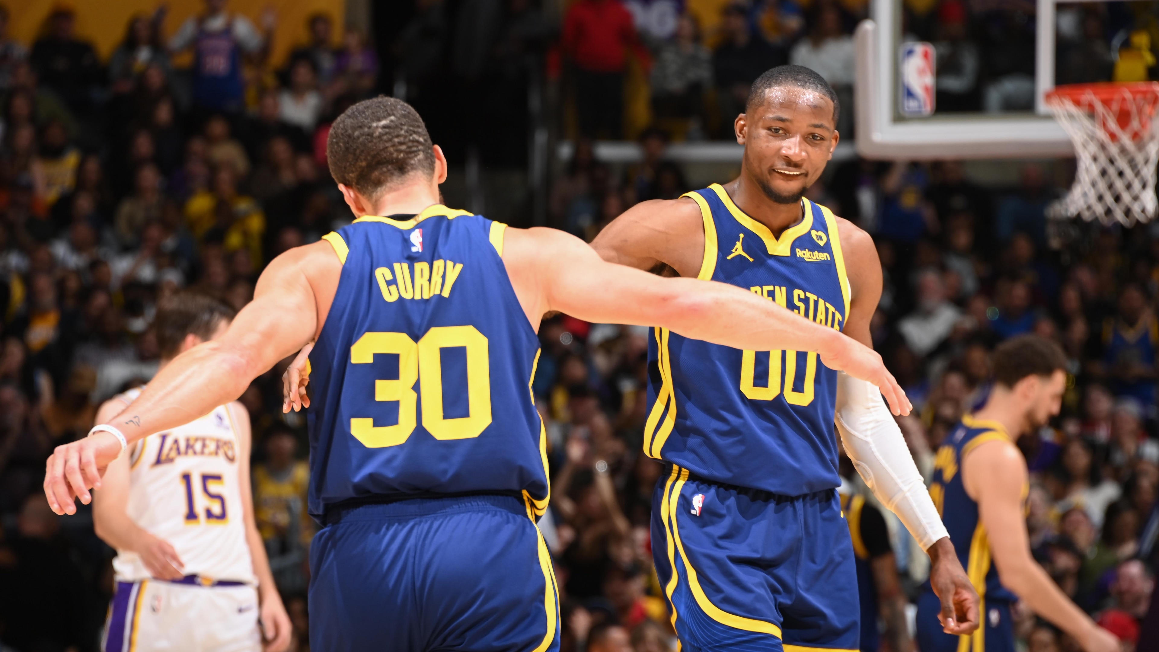 Golden State Warriors v Los Angeles Lakers Golden State Warriors v Los Angeles Lakers