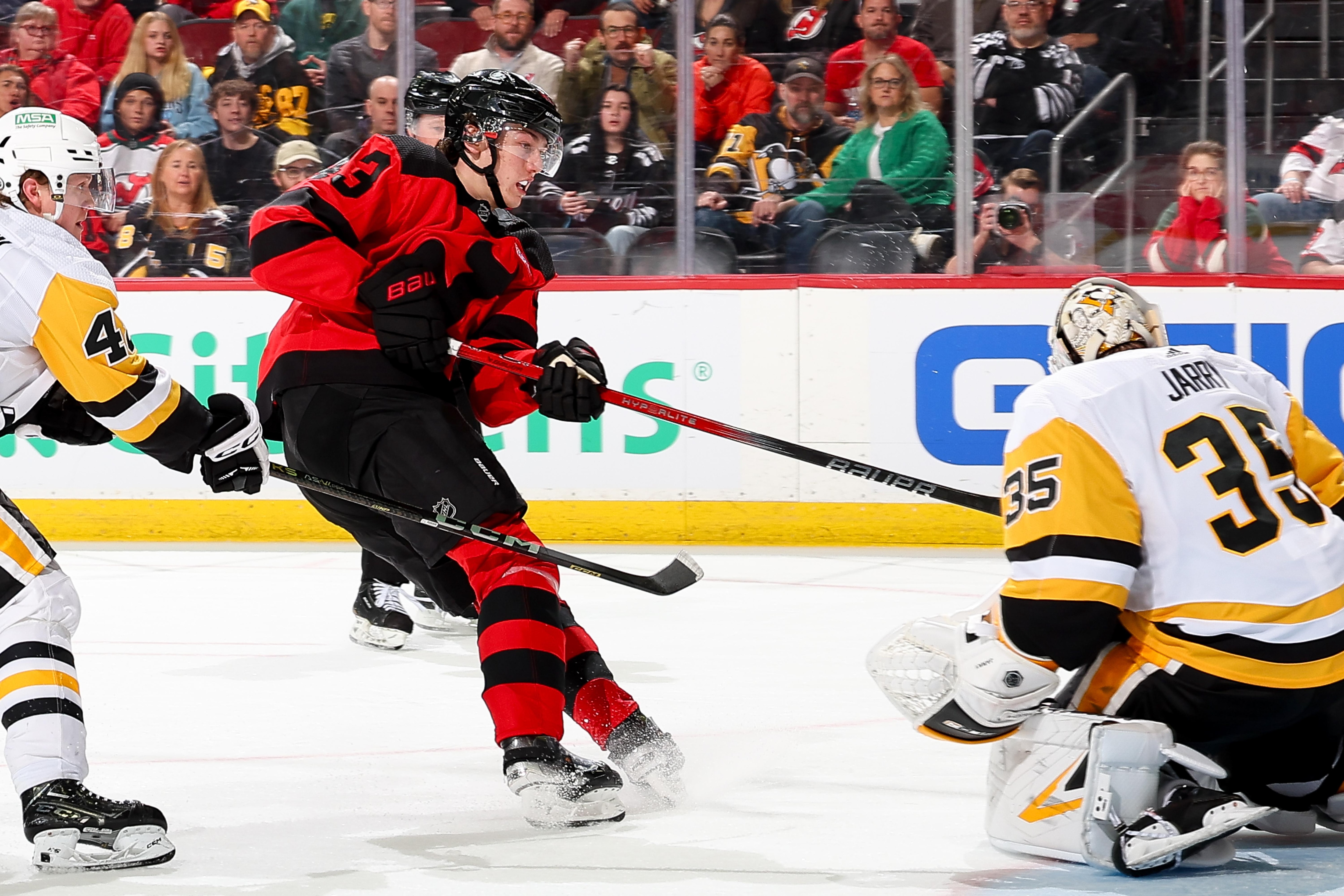 Pittsburgh Penguins v New Jersey Devils
