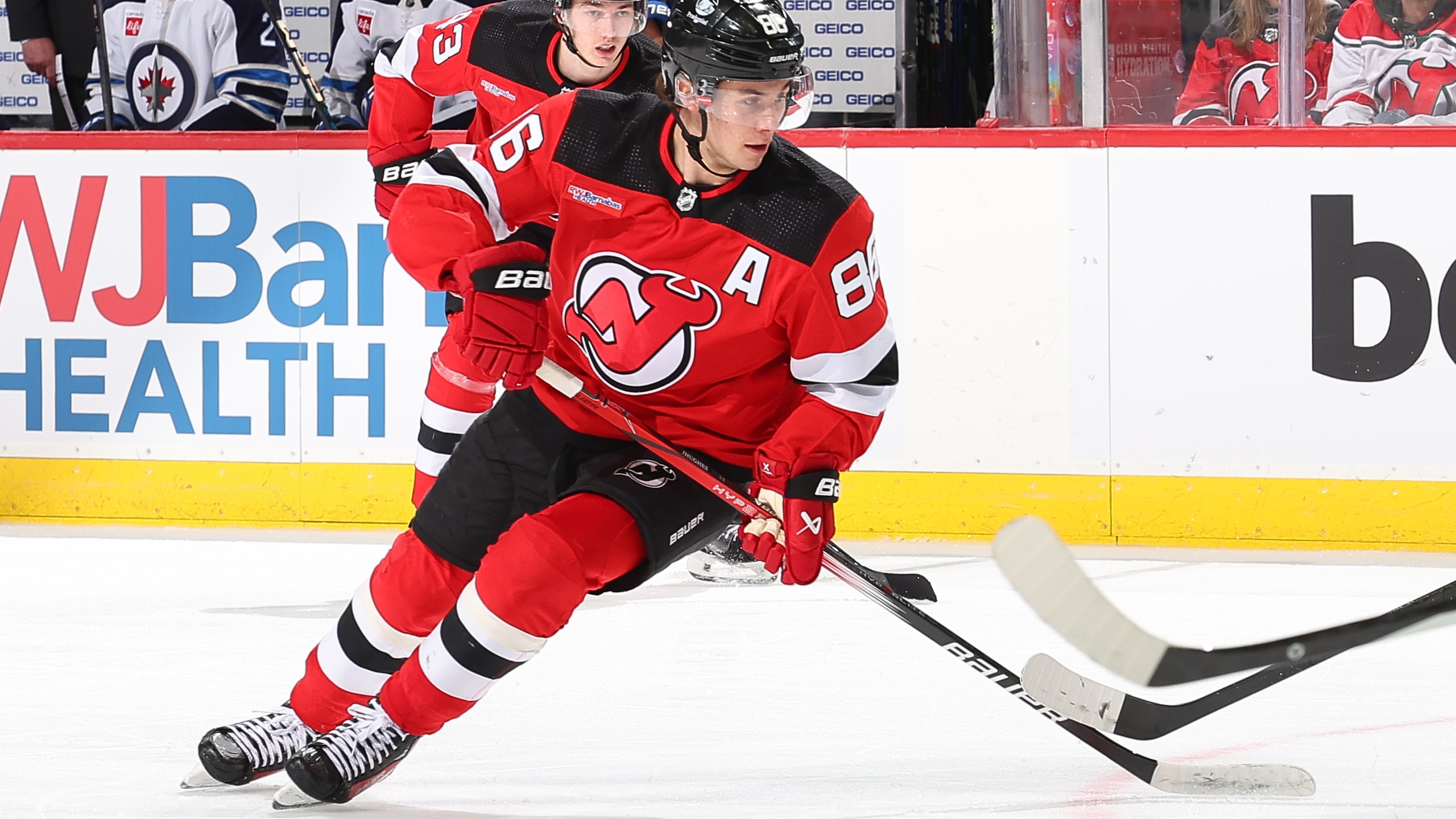 Winnipeg Jets v New Jersey Devils Winnipeg Jets v New Jersey Devils
