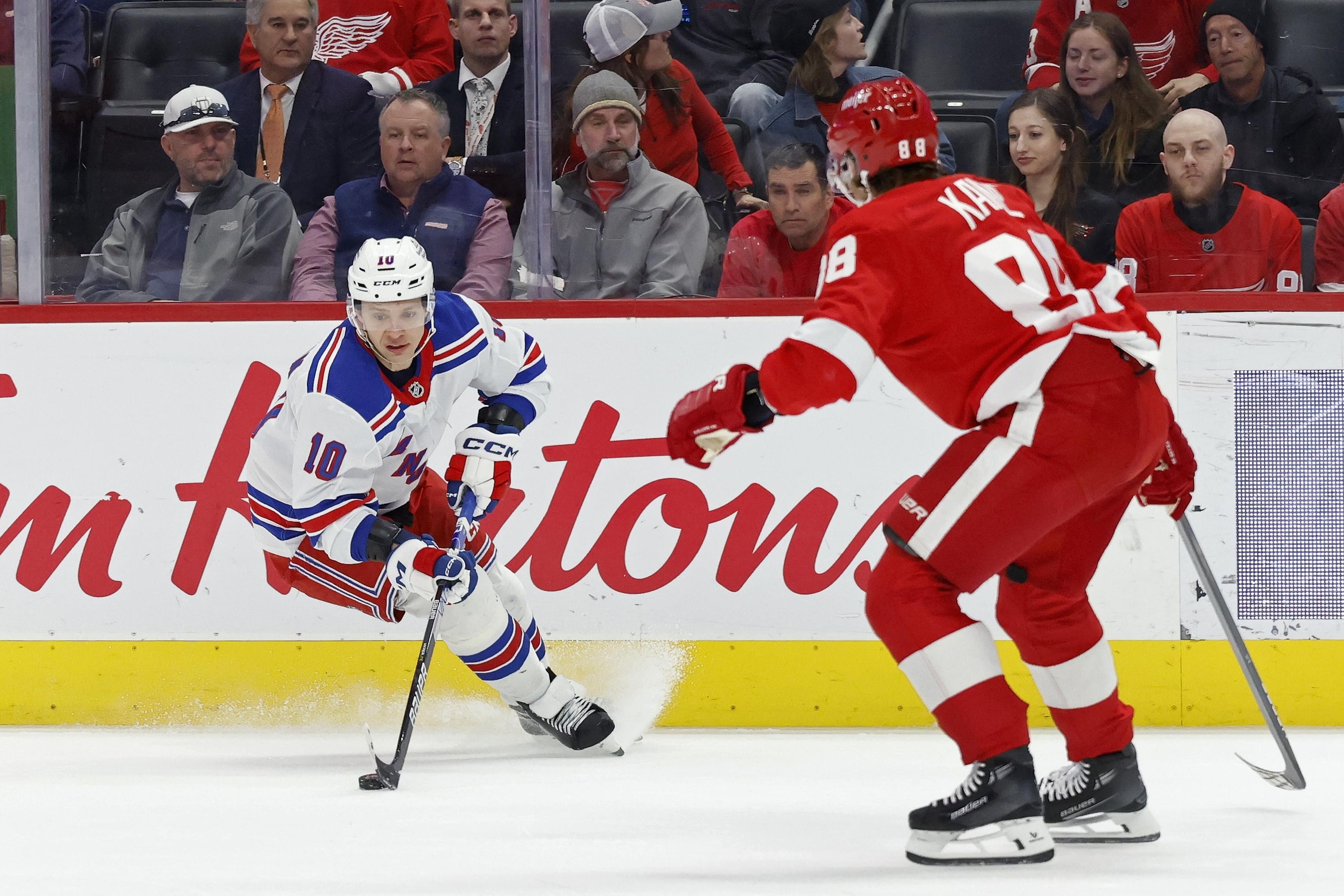 NHL: APR 05 Rangers at Red Wings