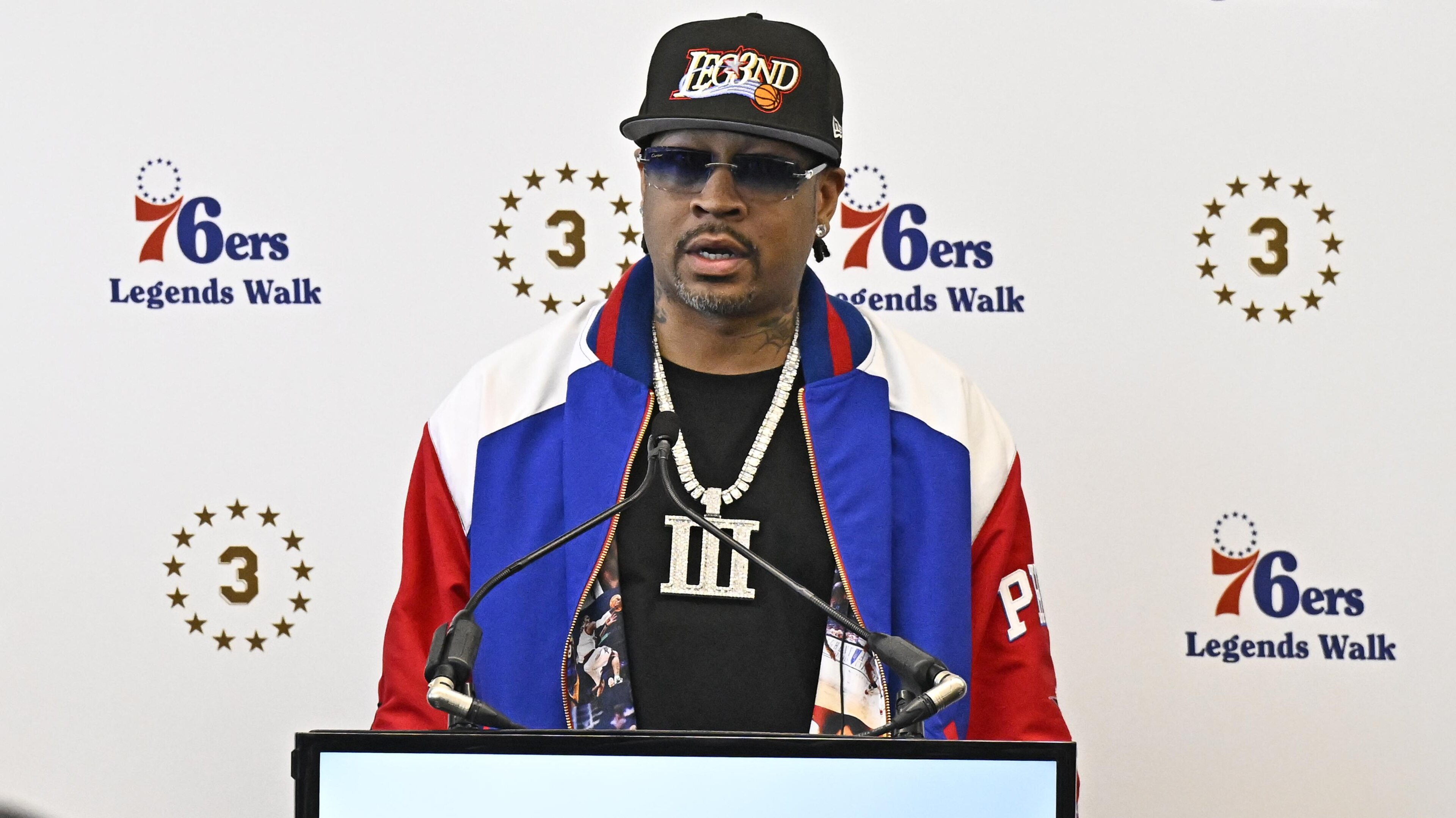 Philadelphia 76ers Allen Iverson Statue Unveiling Philadelphia 76ers Allen Iverson Statue Unveiling