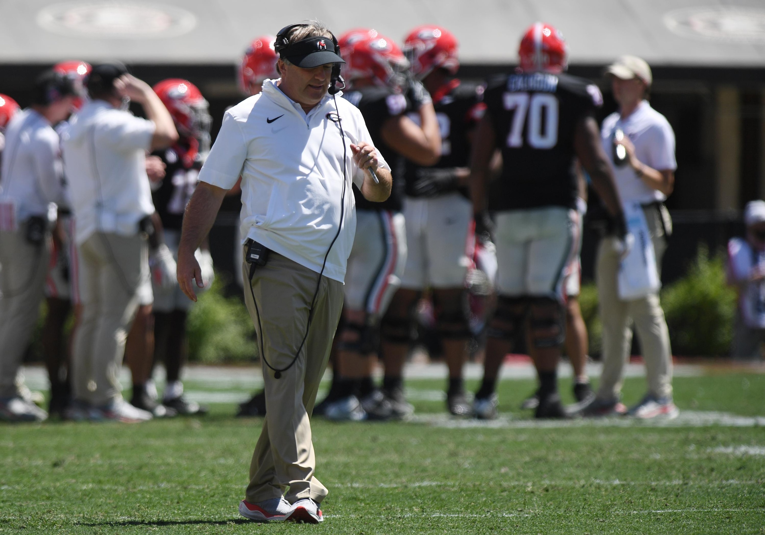 COLLEGE FOOTBALL: APR 13 Georgia Spring Game COLLEGE FOOTBALL: APR 13 Georgia Spring Game