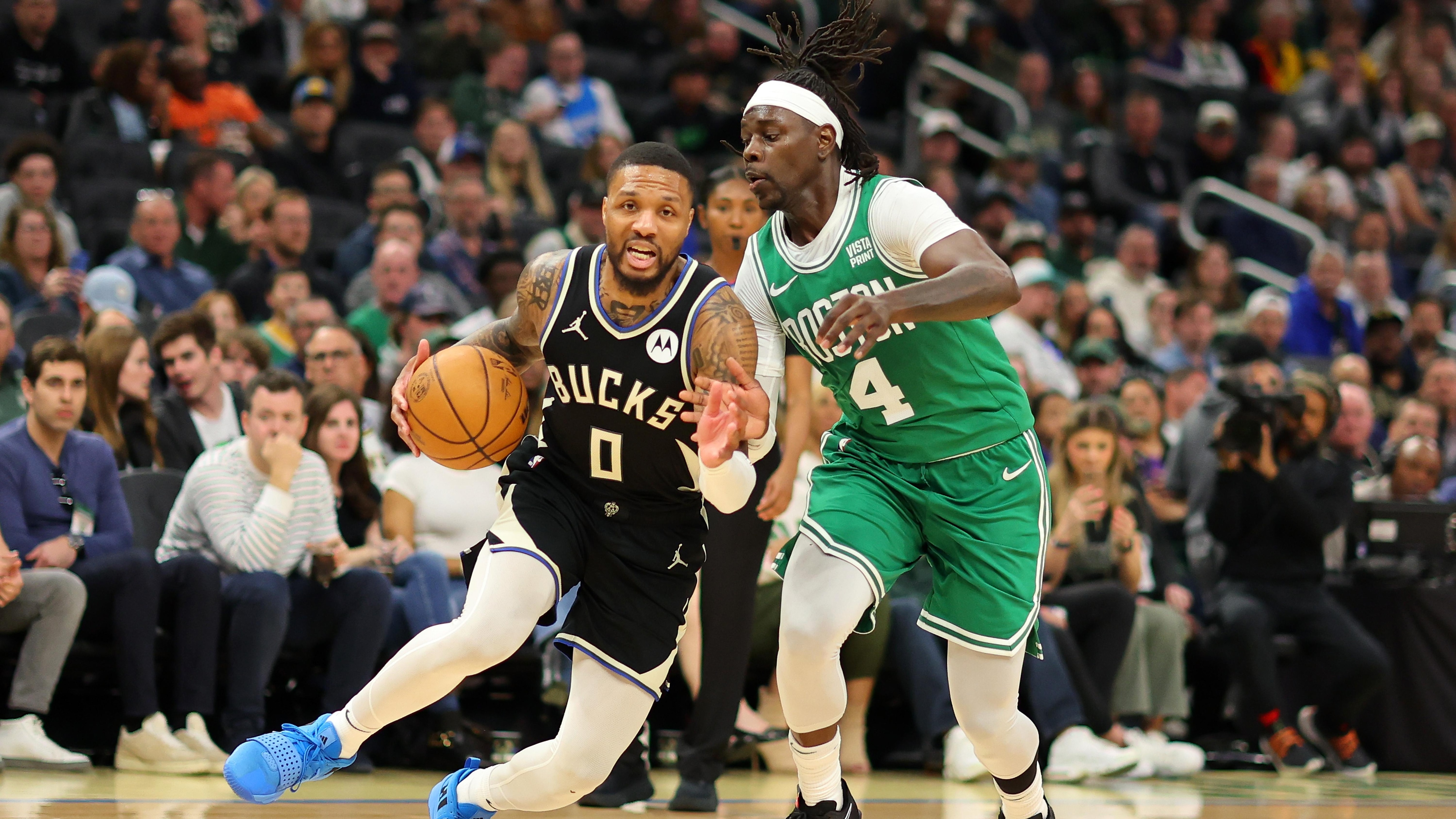 Damian Lillard Reveals Viral Video with Jrue Holiday Was About the WiFi at His House