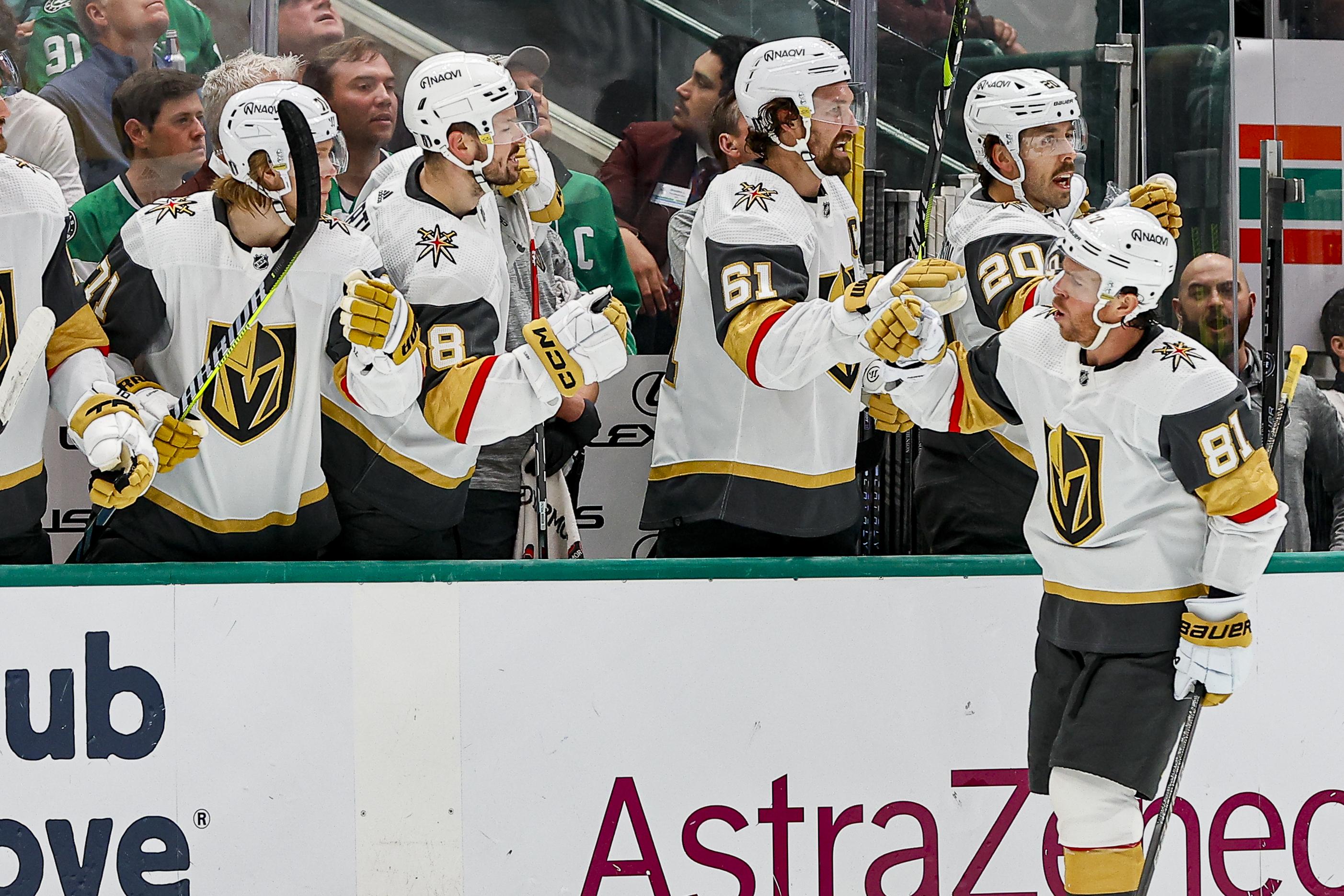 NHL: APR 24 Western Conference First Round - Golden Knights at Stars