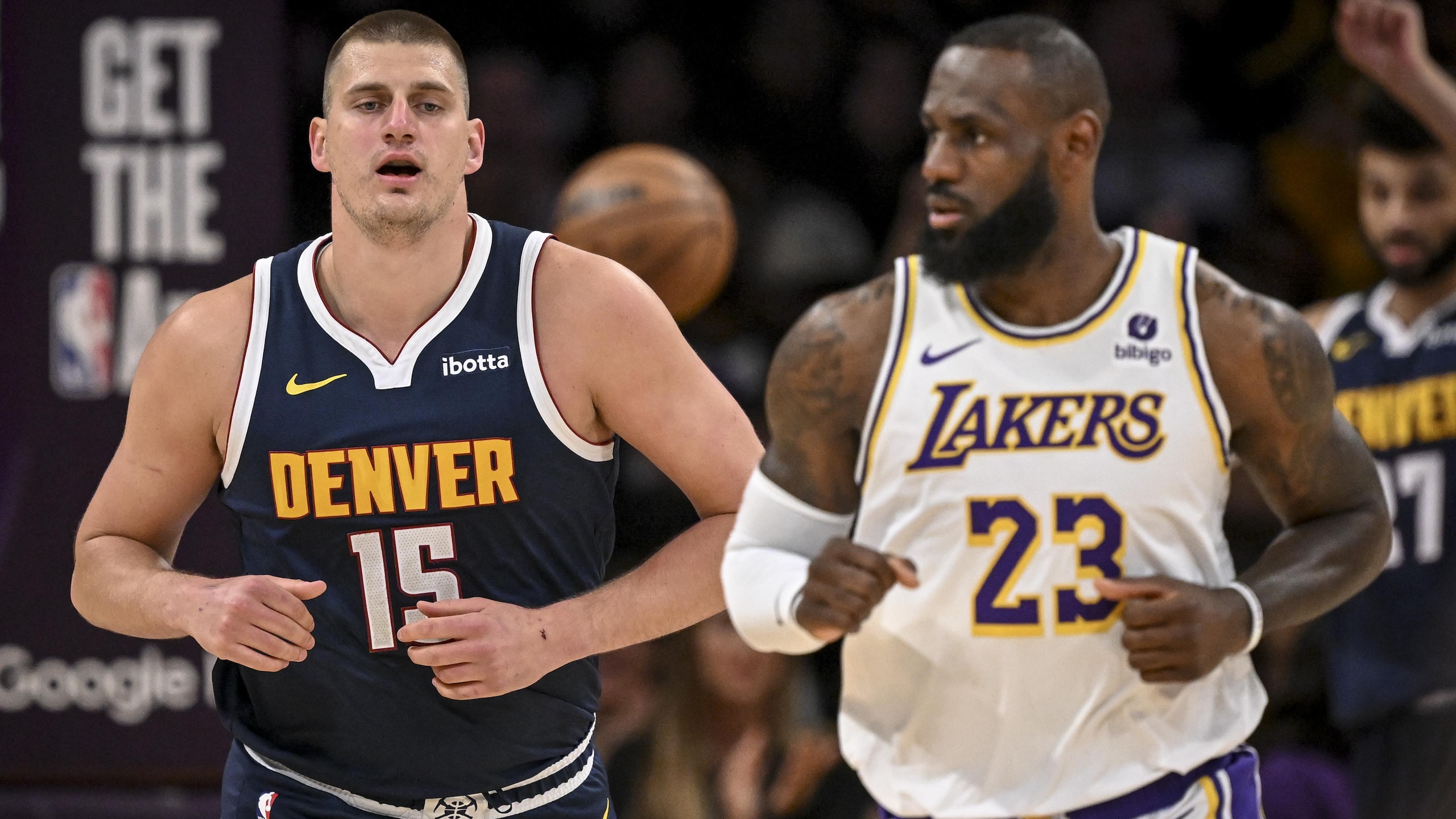 DENVER NUGGETS VS LOS ANGELES LAKERS, NBA PLAYOFFS