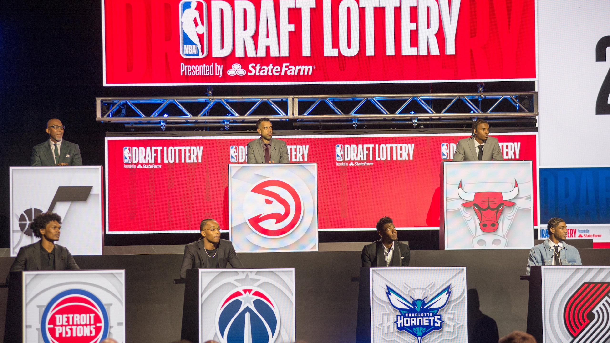 Atlanta Hawks wins the NBA draft lottery... Atlanta Hawks wins the NBA draft lottery...