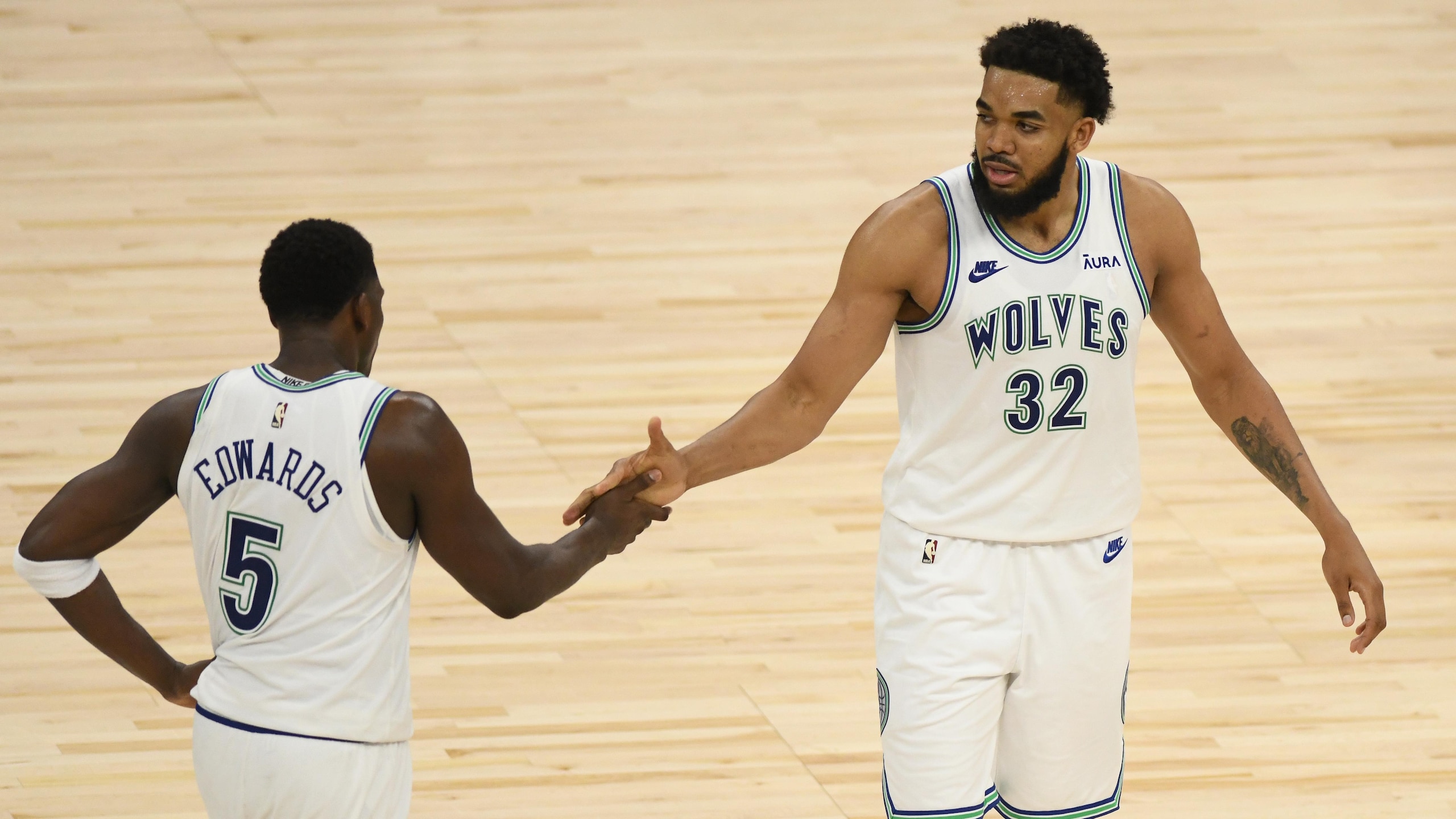 Dallas Mavericks v Minnesota Timberwolves - Game One Dallas Mavericks v Minnesota Timberwolves - Game One
