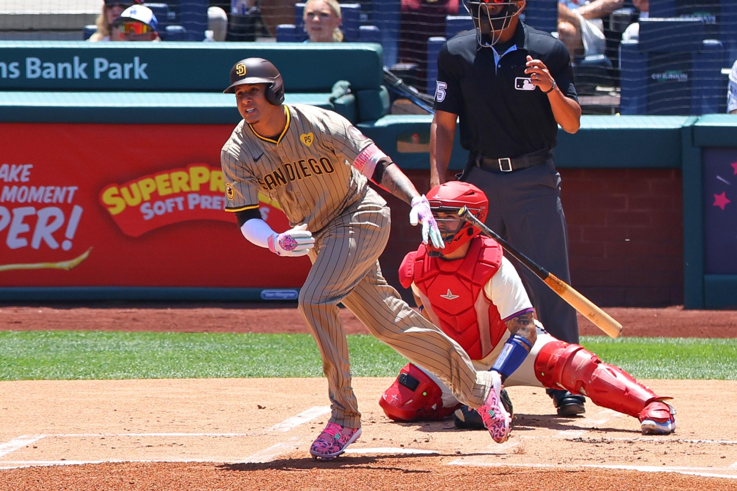 MLB: JUN 19 Padres at Phillies