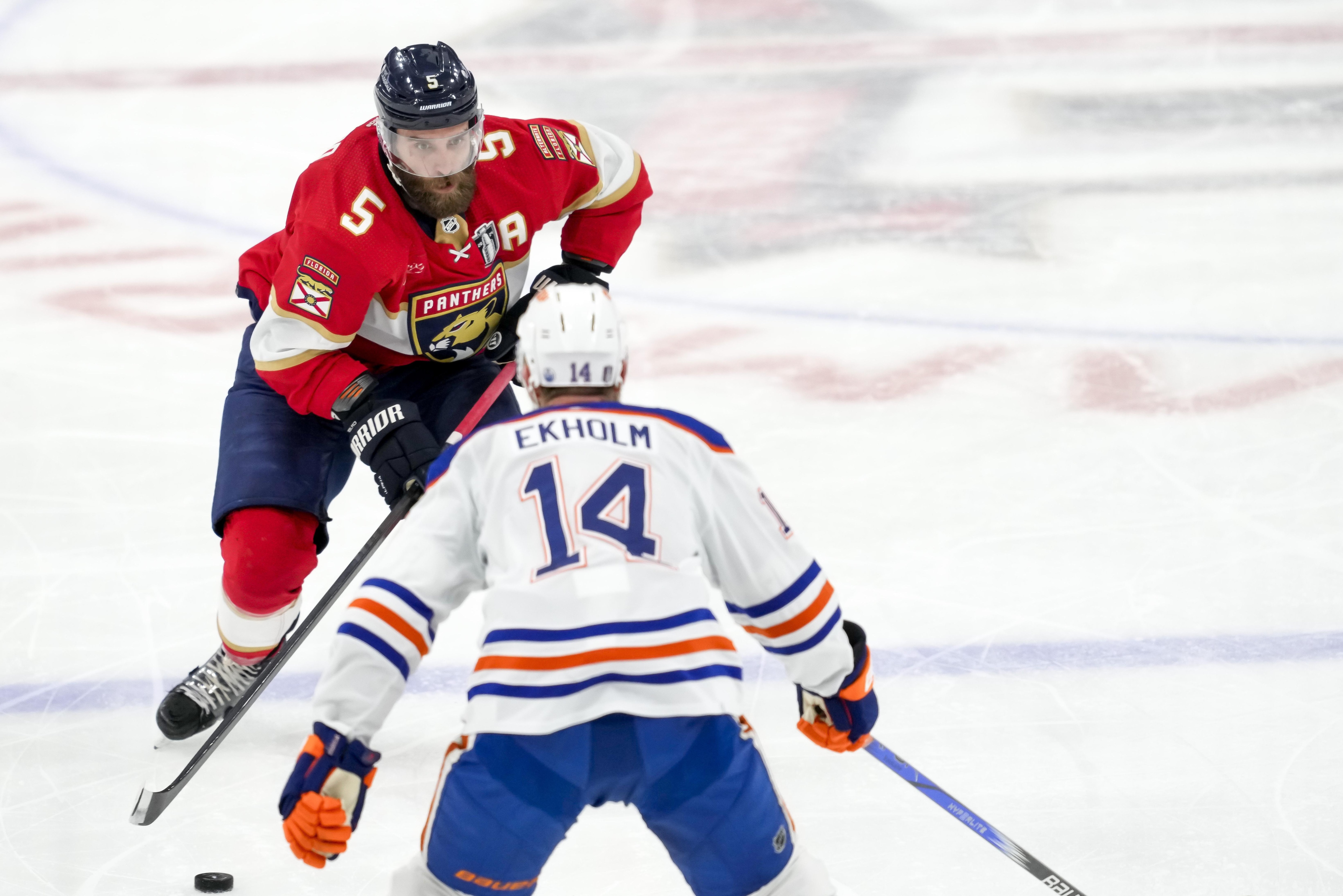 NHL: JUN 24 Stanley Cup Final - Oilers at Panthers
