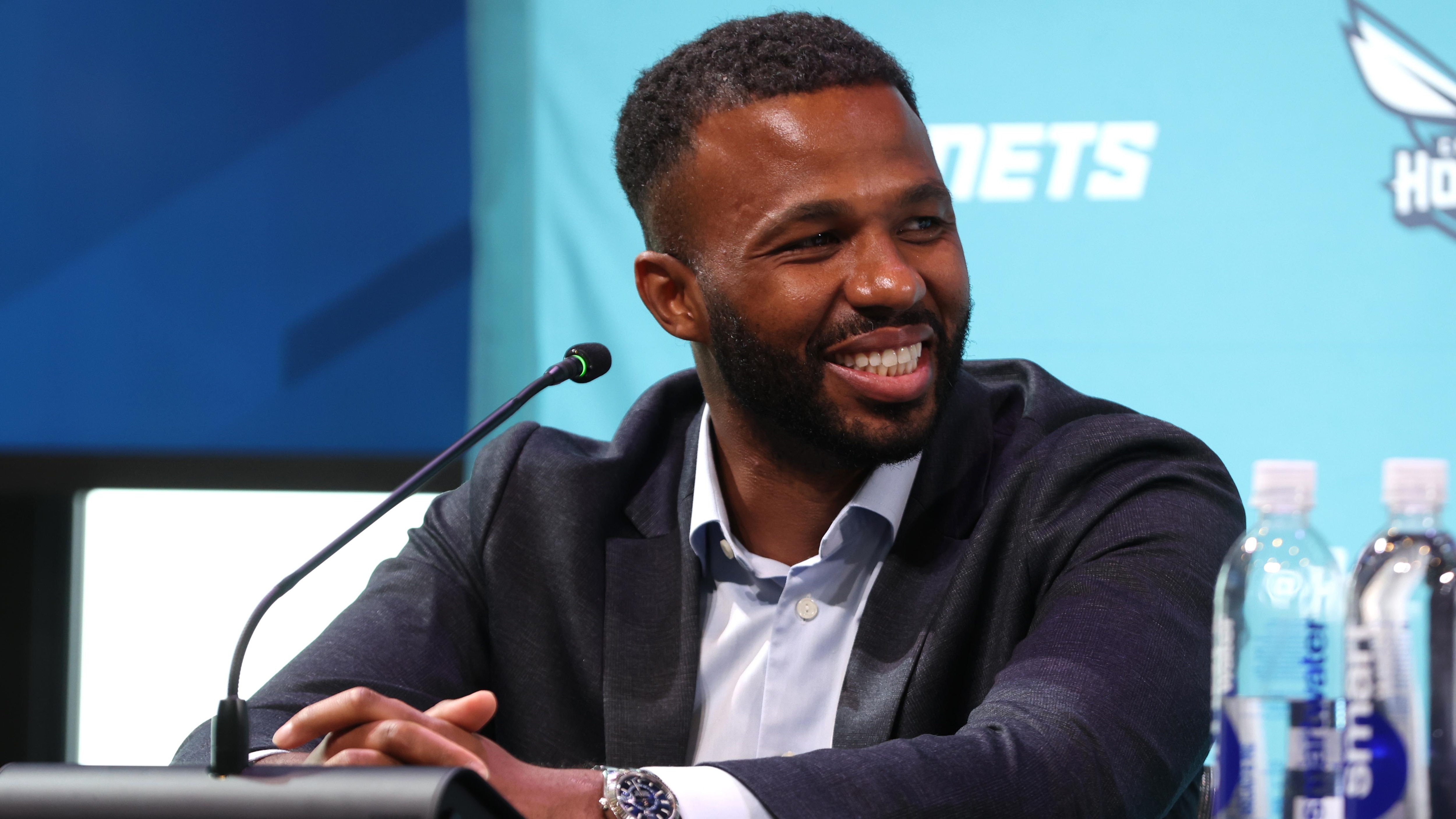 Charlotte Hornets Tidjane Salaün and KJ Simpson Draft Press Conference