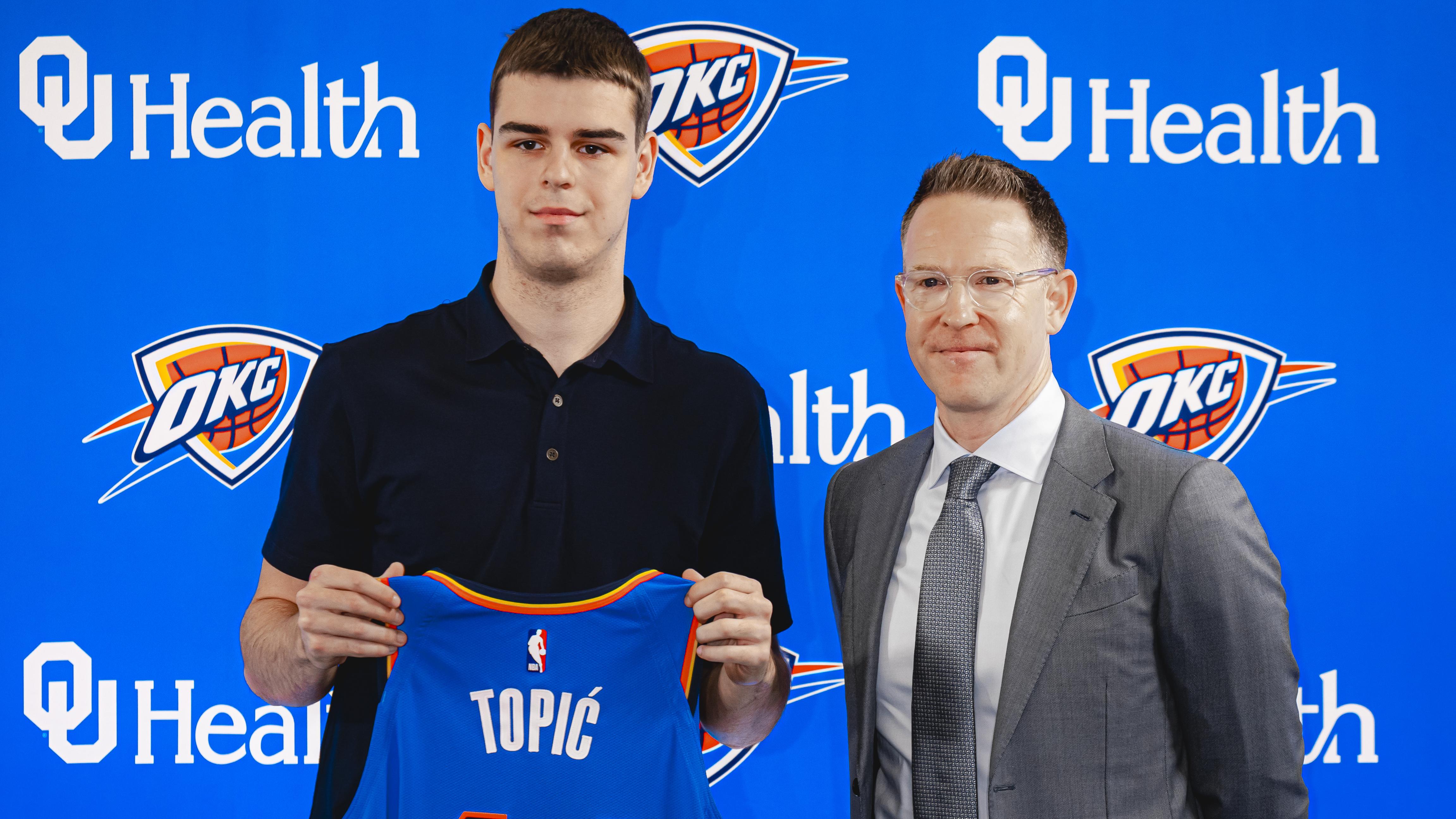 Oklahoma City Thunder 2024 Draft Portraits and Press Conference