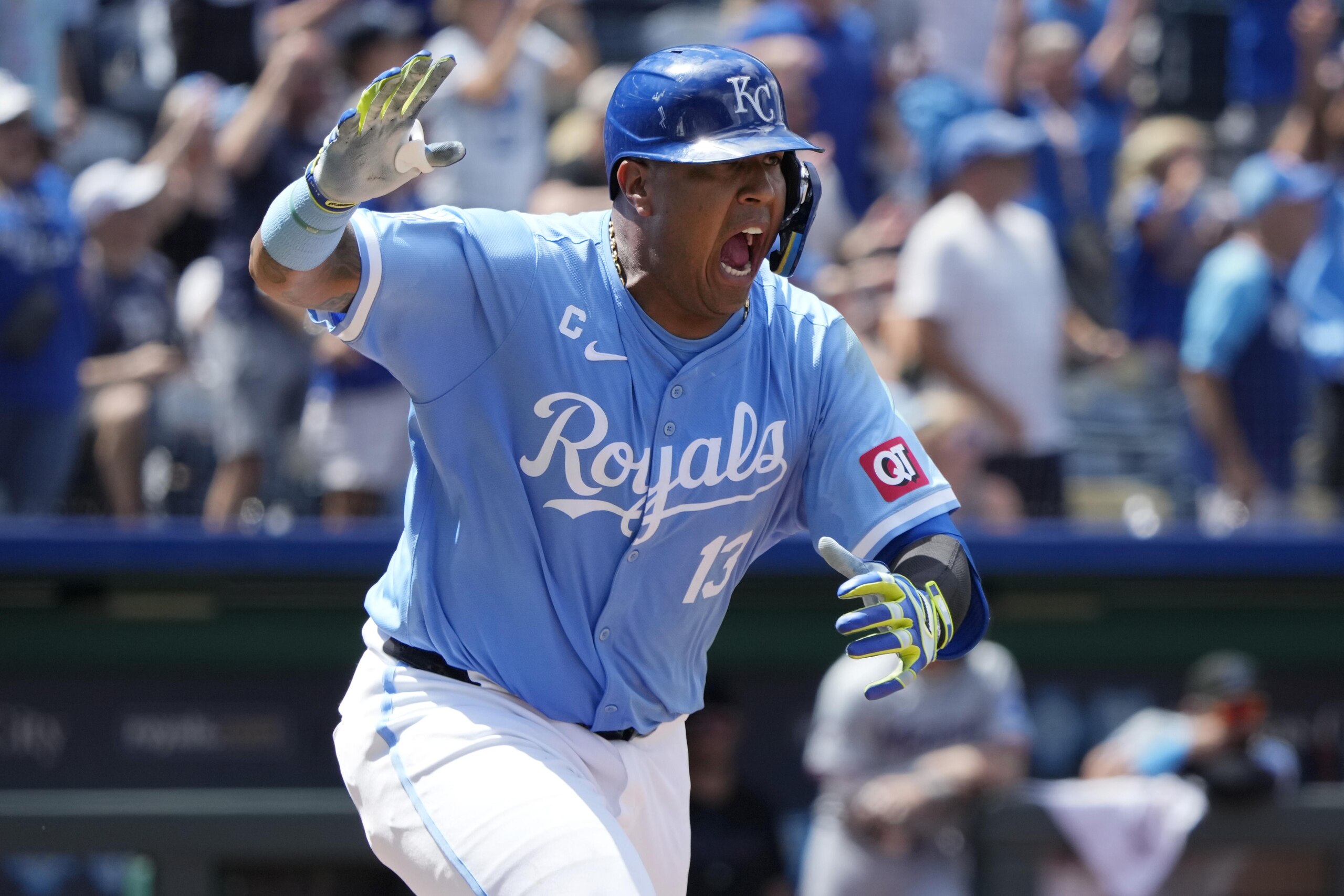 Miami Marlins v Kansas City Royals Miami Marlins v Kansas City Royals